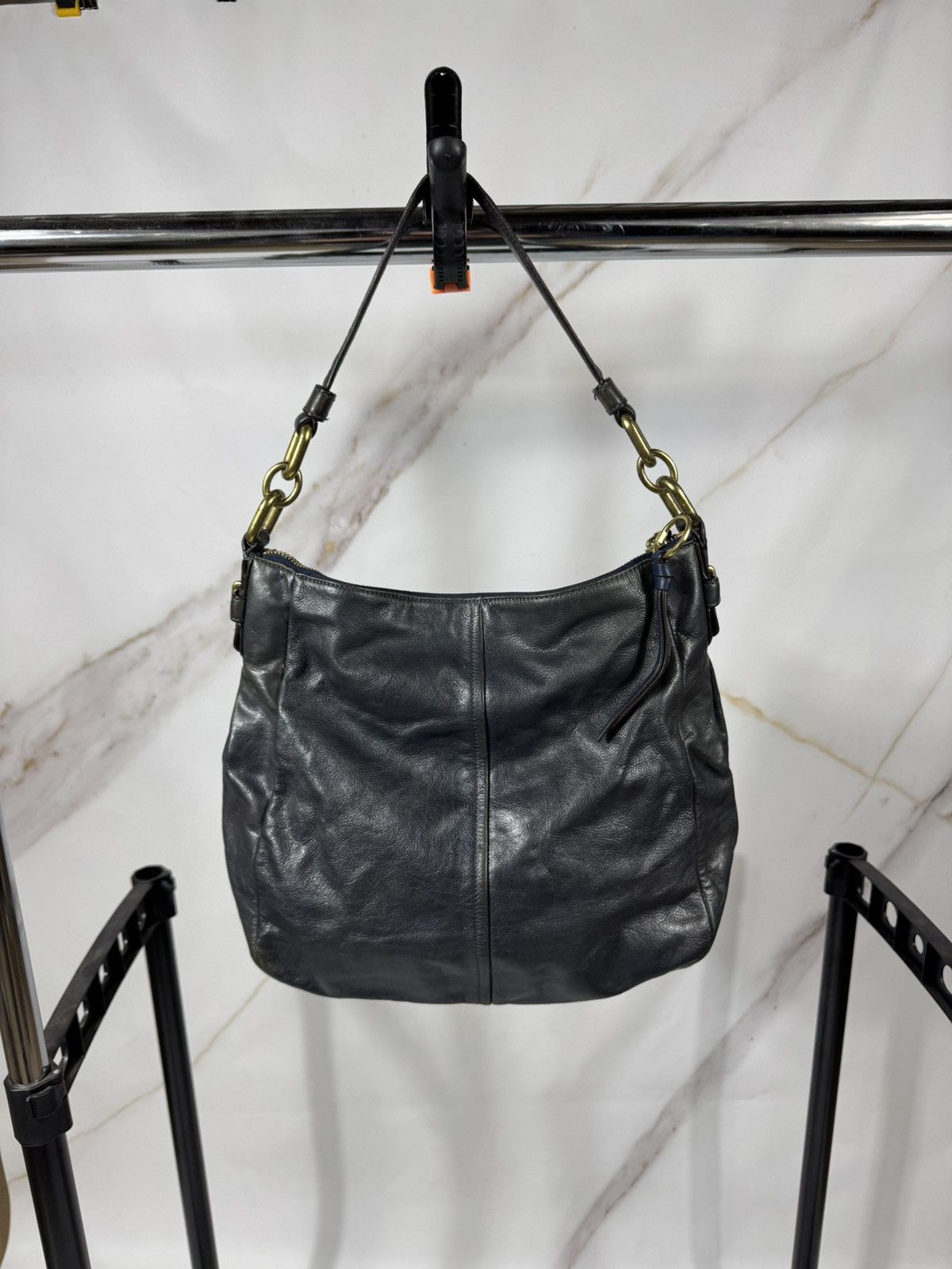 Coach Vintage Coach Leather Distressed Bag Size ONE SIZE - 2 Thumbnail