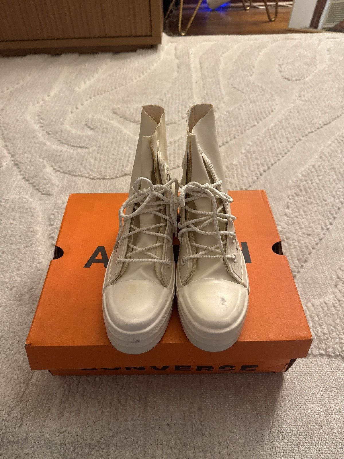 Ambush Design × Converse Size-9 Bunny boot Chuck Taylor All Star High White Size US 9 / IT 39 - 5 Thumbnail