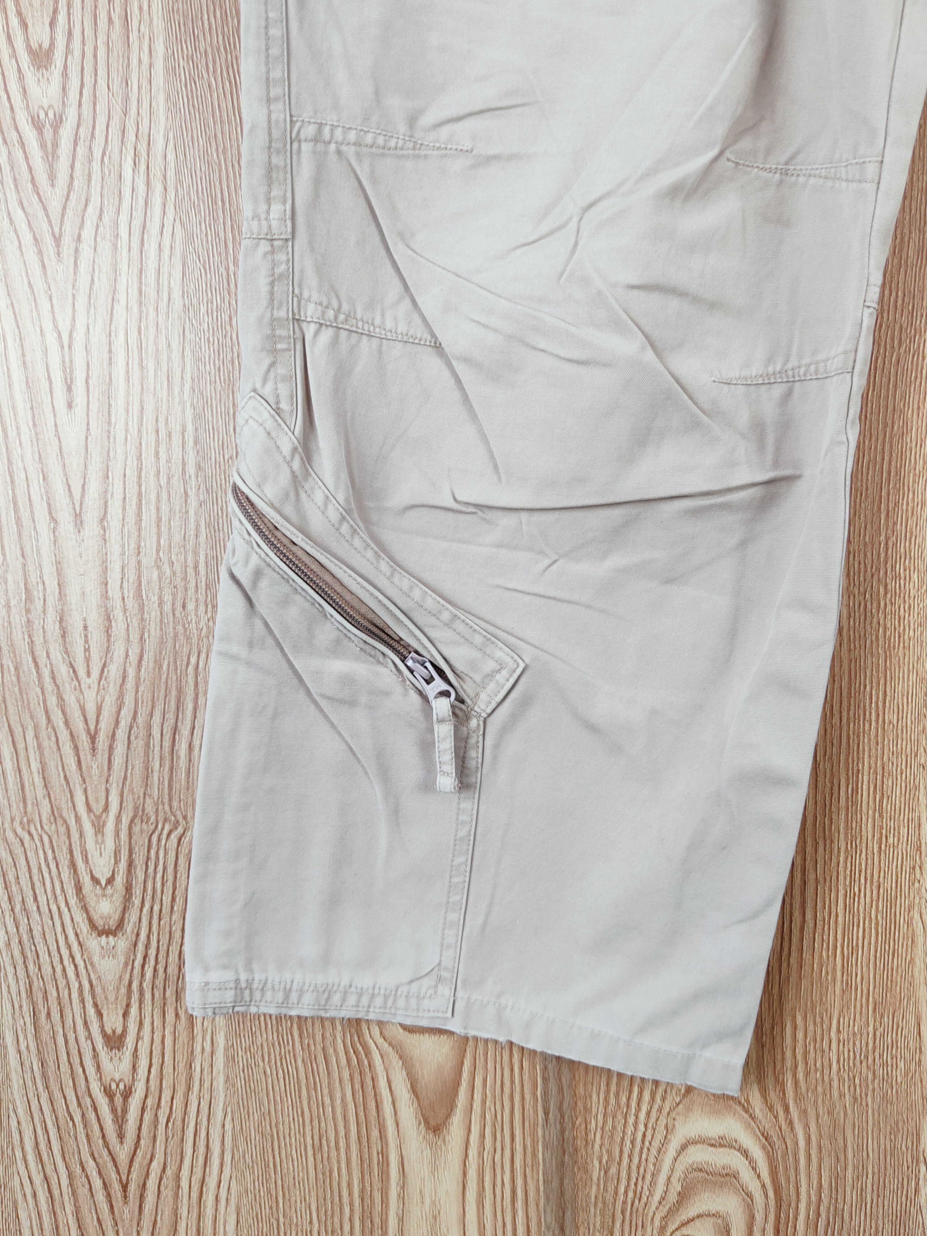 Airwalk Airwalk Beige Multipocket Tactical Cargo Pants #W774 Size US 32 / EU 48 - 5 Thumbnail