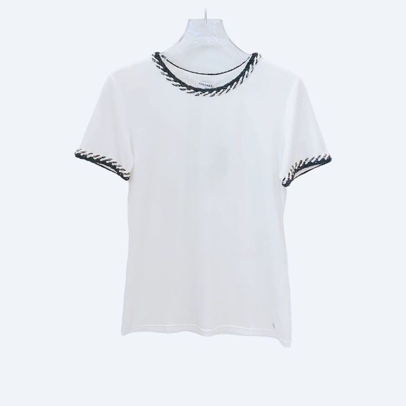 Chanel CHANEL UNIFORM WHITE SHIRT | Grailed