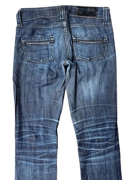 Levi's LEVIS LADY STYLE JEANS FADED VINTAGE LOOK Size 31" - 4 Thumbnail