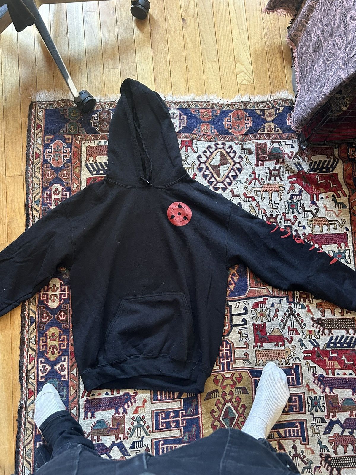 Japanese Brand × Vintage Sasuke hoodie Size US M / EU 48-50 / 2 - 2 Thumbnail