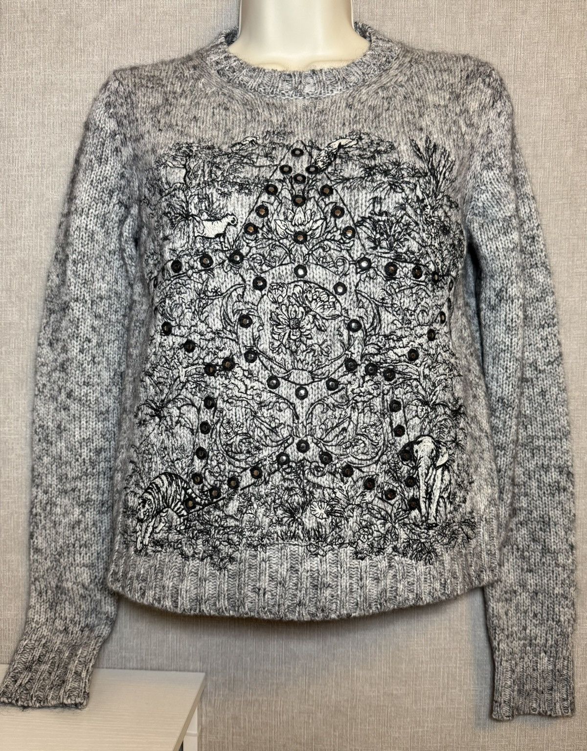 Dior Authentic Christian Dior by John Galliano sweater pullover Size XS / US 0-2 / IT 36-38 - 7 Thumbnail