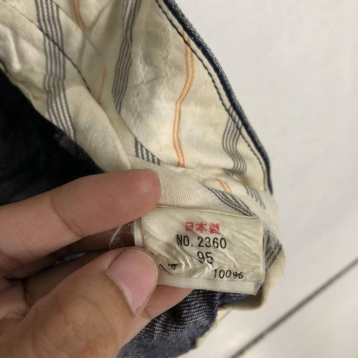 🔥90’s VINTAGE PHIL SMART UNION MADE JAPAN DISTRESSED DENIM