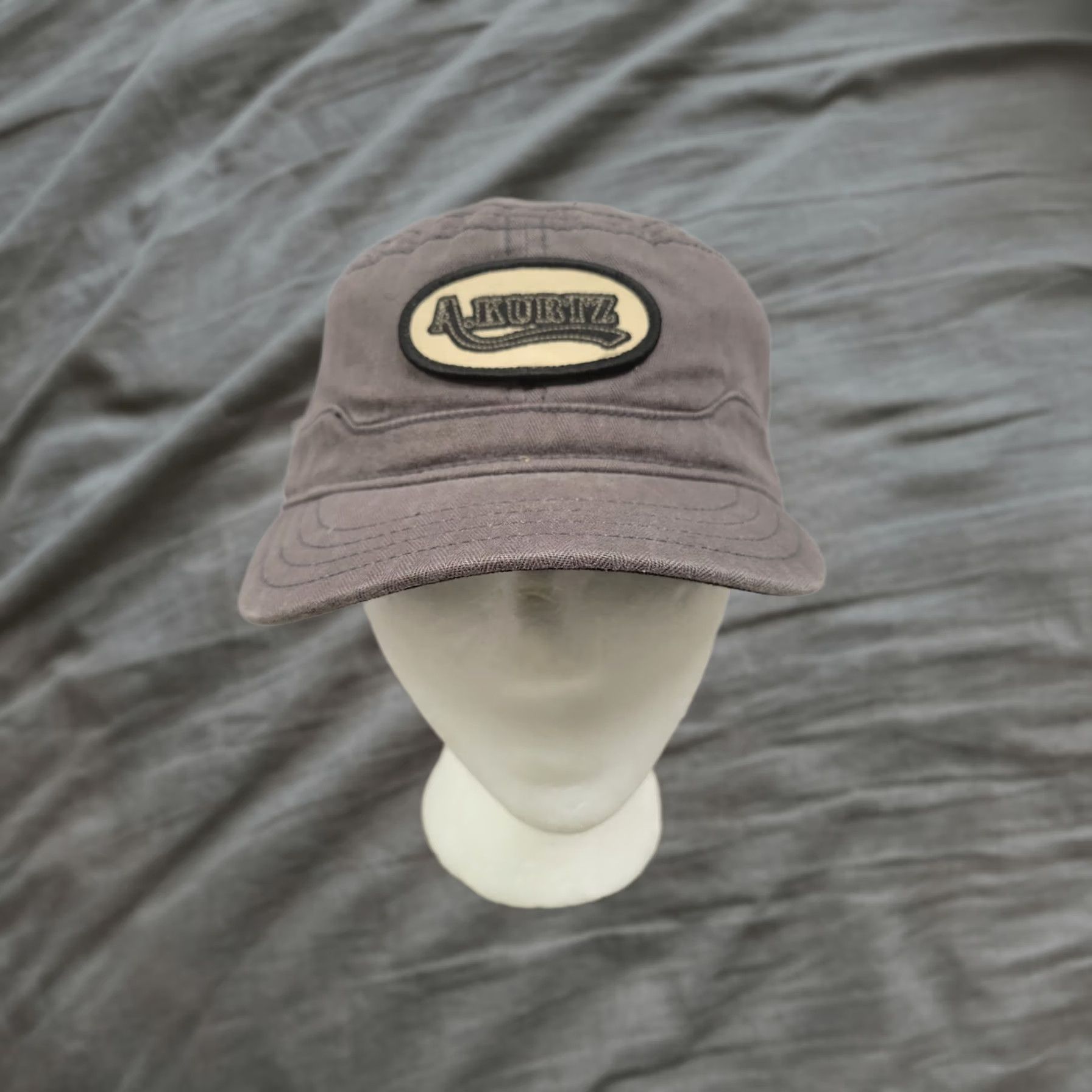 Vintage A Kurtz Army Cotton Cap Hat Small Unisex Sample NWT Gray Vintage No Size ONE SIZE - 1 Thumbnail