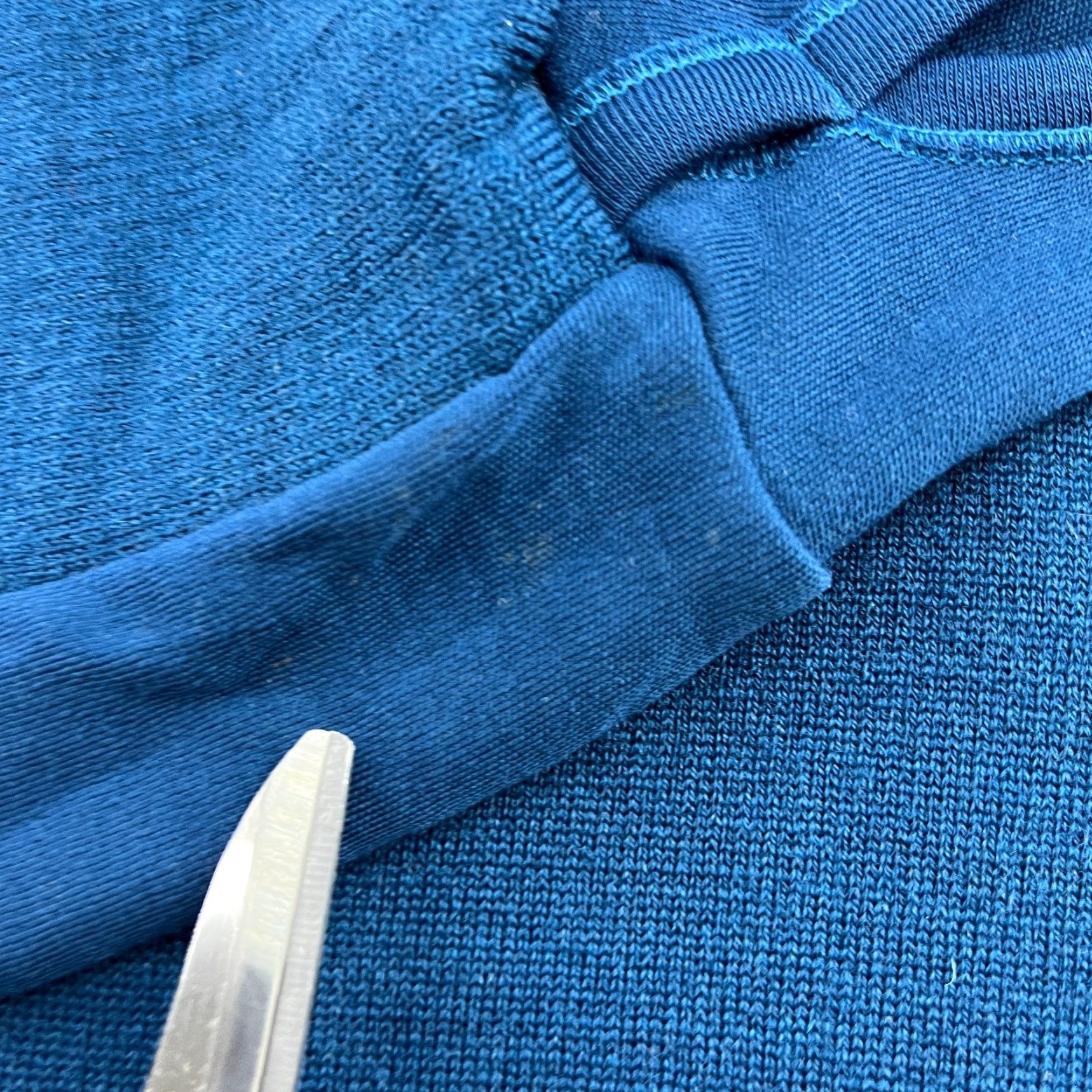 Vintage Devold Merino Wool Jacket Mens Large Blue Full Zip Outdoor Hiking Medium Length Jacket Size US L / EU 52-54 / 3 - 2 Thumbnail