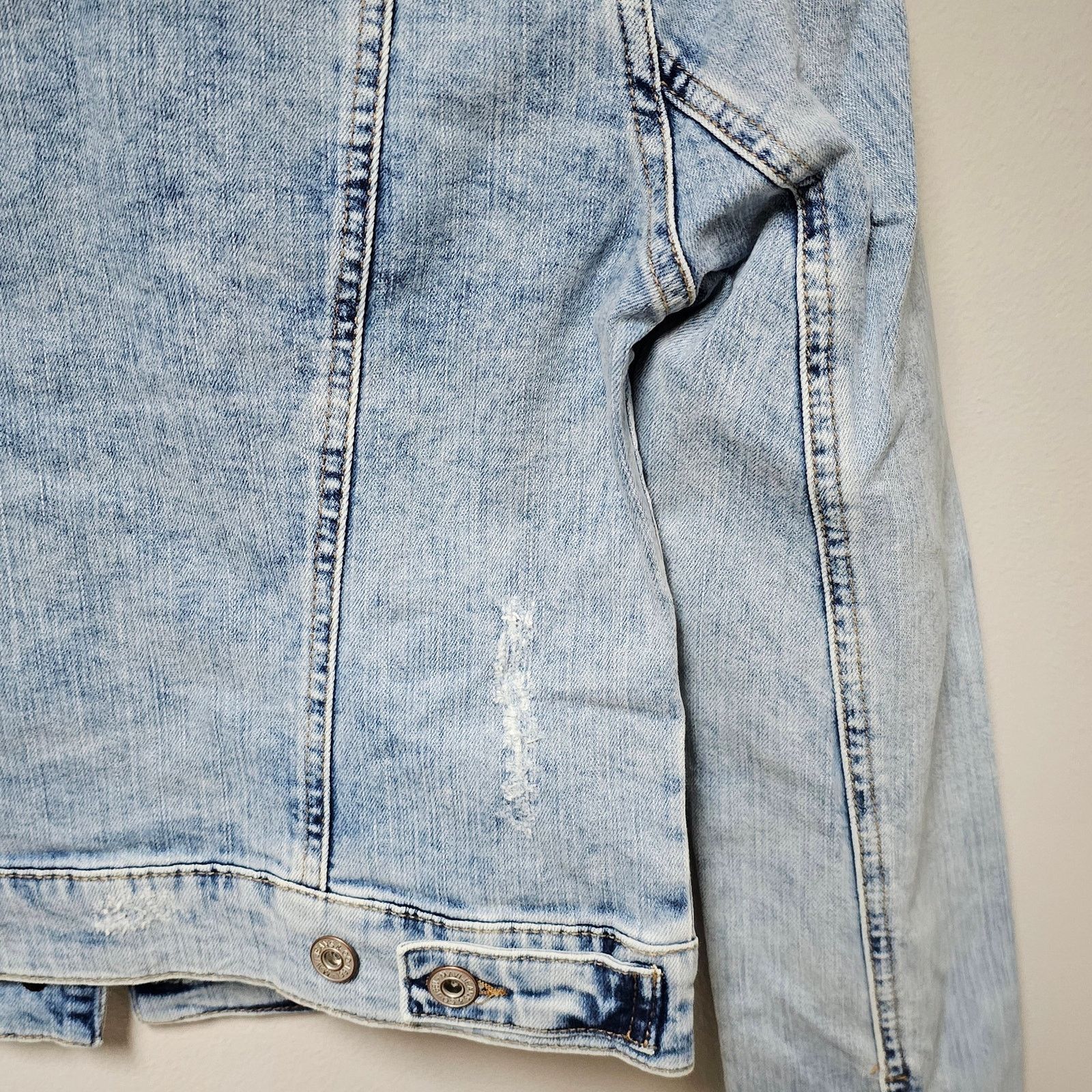 Mavi NWT Women's MAVI Denim Distressed Jacket - Sample SZ Small Size S / US 4 / IT 40 - 6 Thumbnail