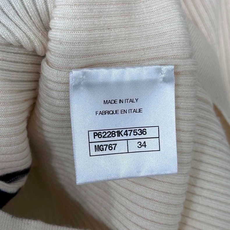 Chanel Chanel Letter string logo knitwear Size XXS / US 00 / IT 34 - 6 Thumbnail