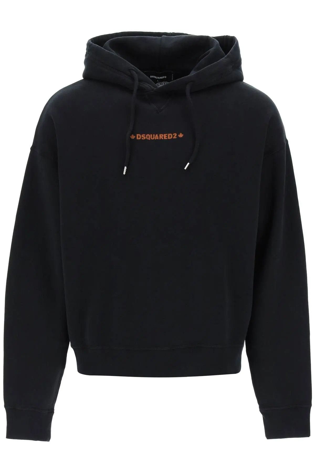 image of Dsquared2 O1S22I1N0124 Cipro Fit Hoodie In Black, Men's (Size XL)