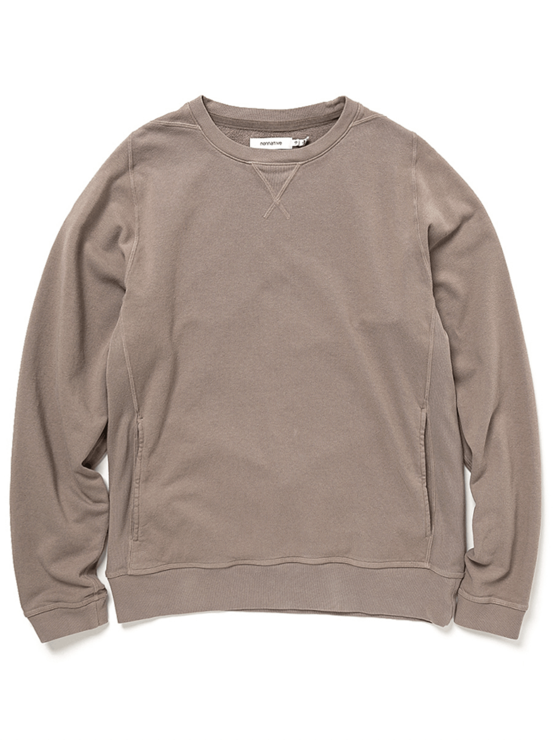 Nonnative Dweller Crew Pullover L/S Cotton Sweat Overdyed | Grailed