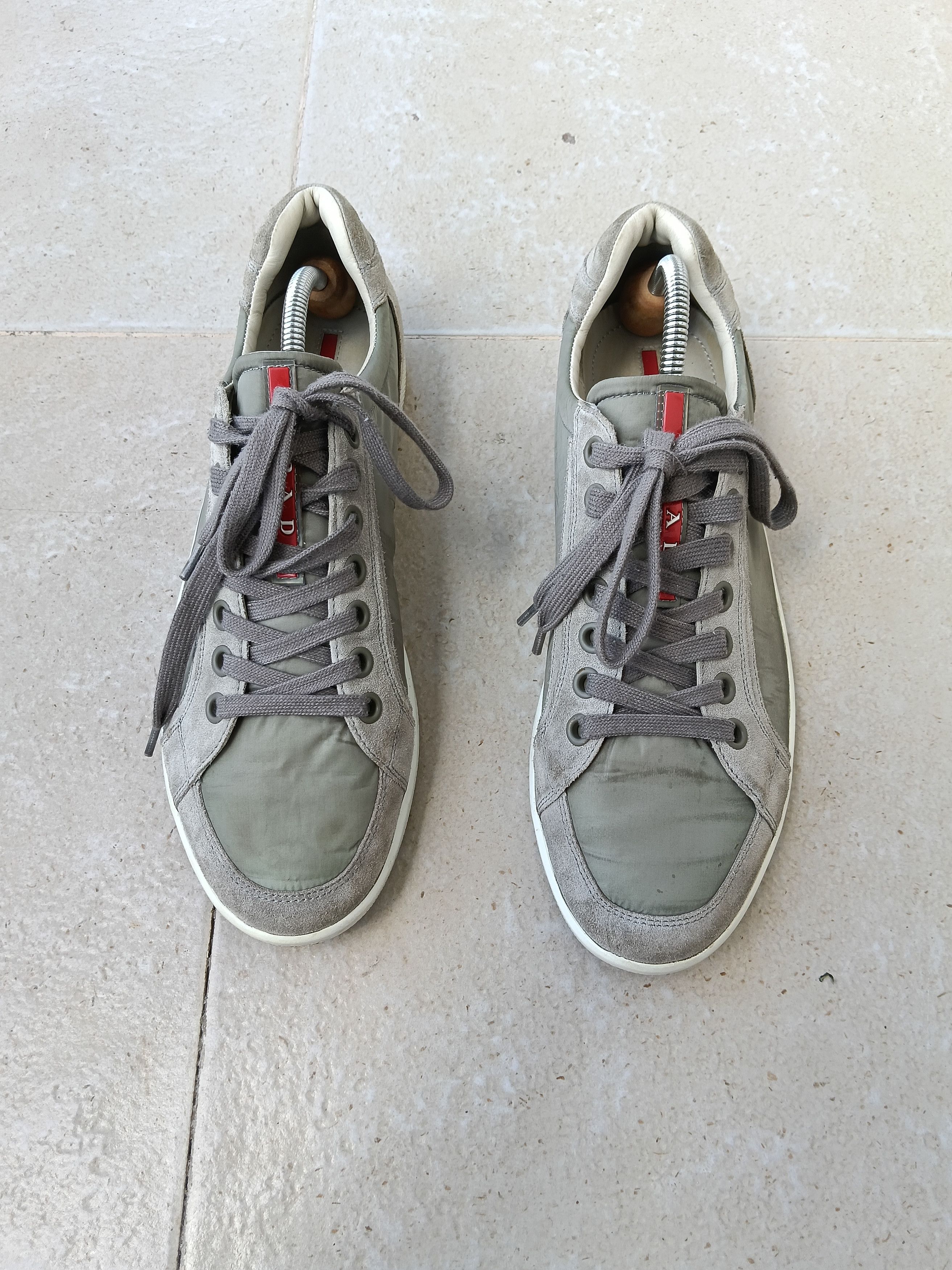 Prada Prada nylon and sued sneakers size 10US 43EU Size US 10 / EU 43 - 2 Thumbnail