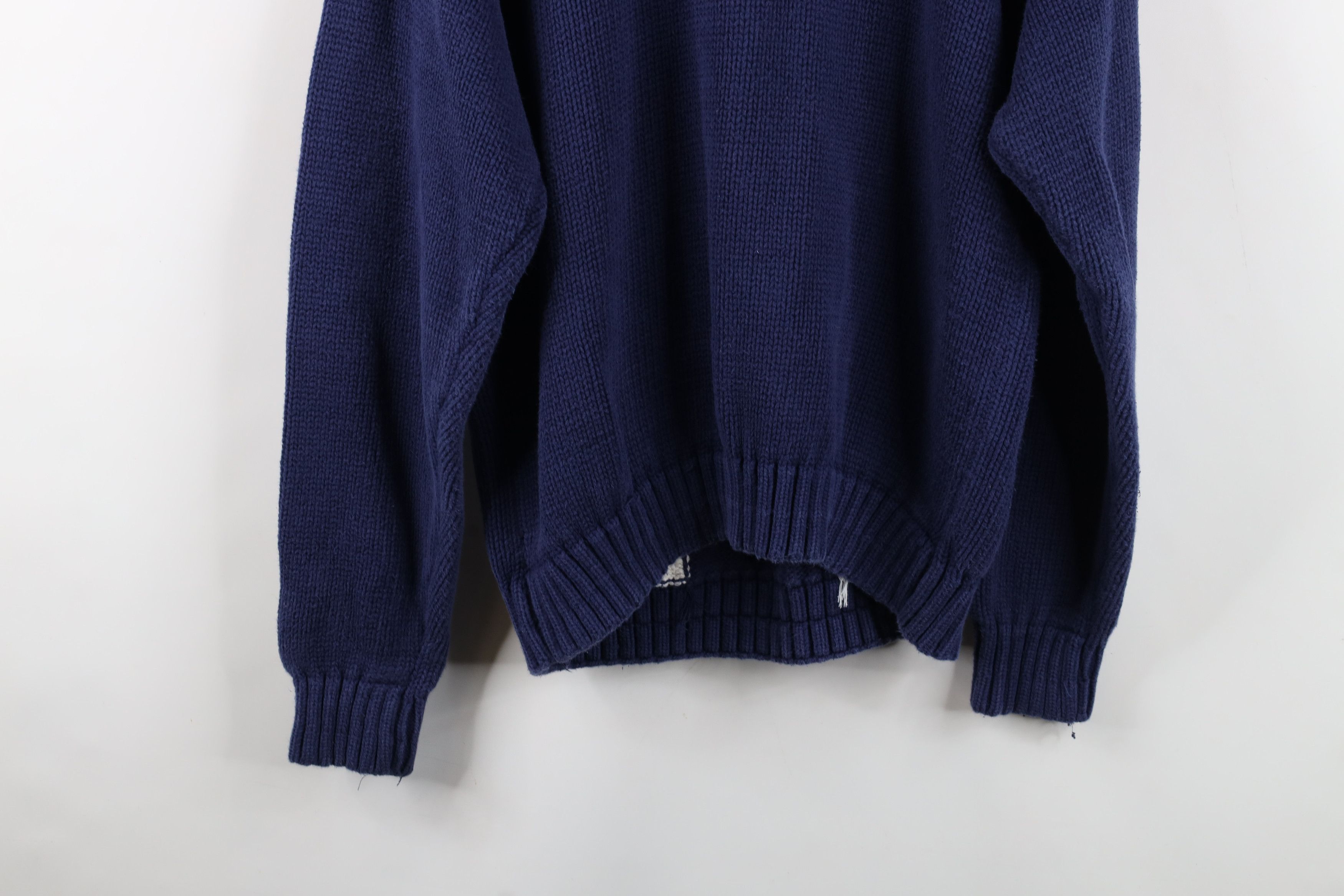 Vintage Vintage 90s Streetwear Rainbow Striped Cotton Knit Sweater Size US XL / EU 56 / 4 - 13 Thumbnail