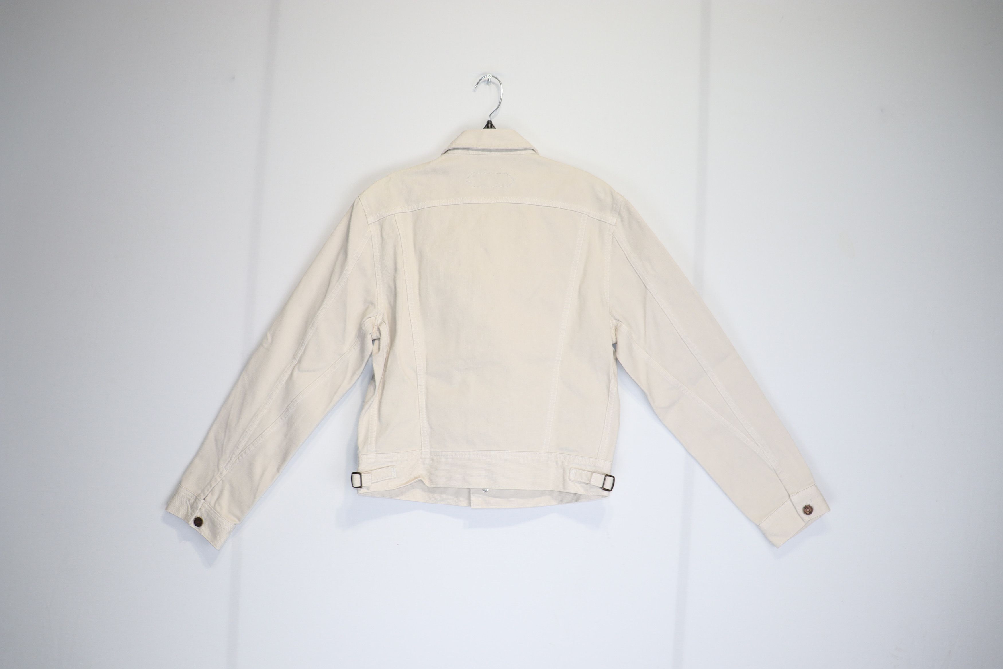 Tom Ford o1rshd1 Denim Jacket in Ivory Size US M / EU 48-50 / 2 - 7 Thumbnail