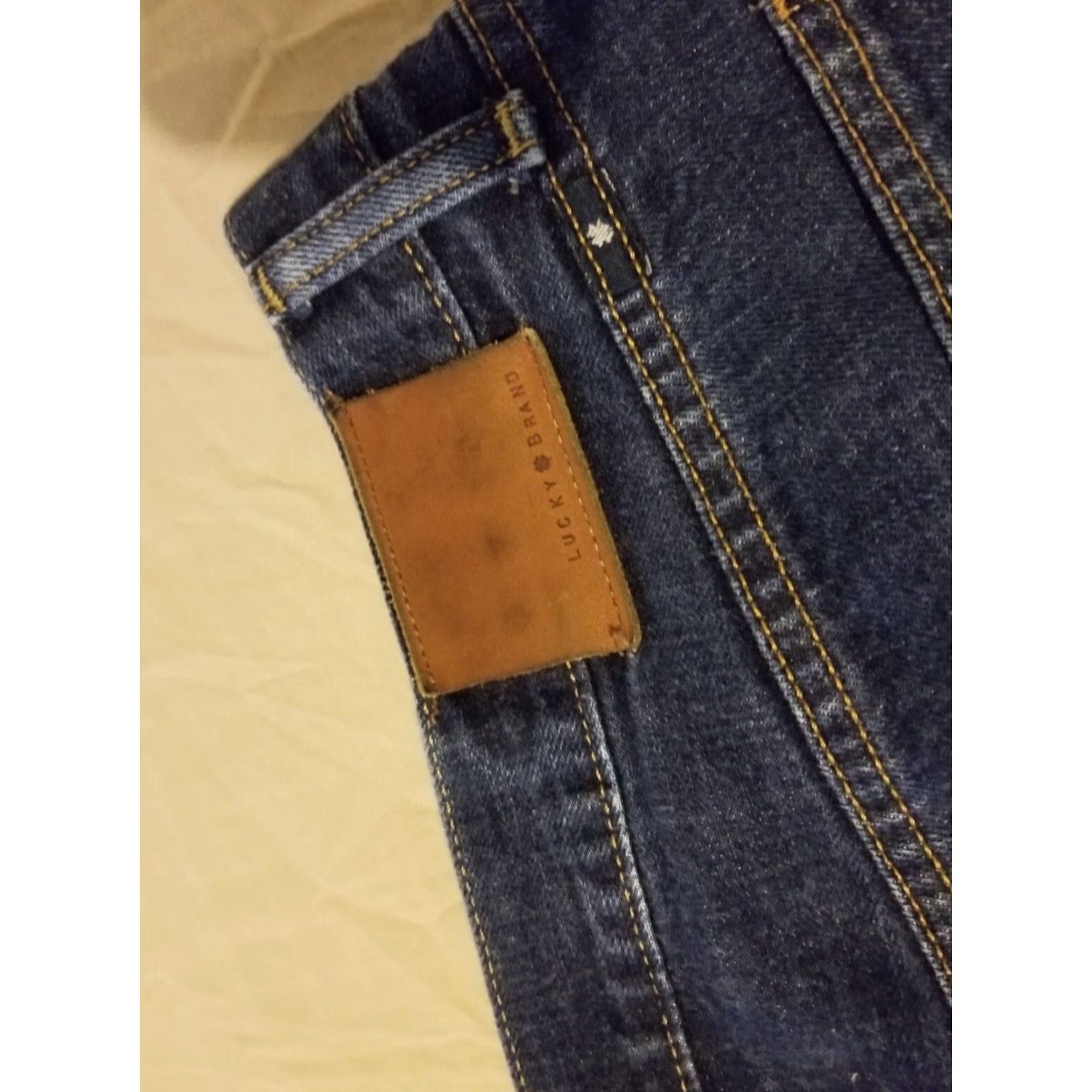 Lucky Brand Lucky Brand 221 Jeans Men 36x32 Straight Denim Pants Blue 38x32 Regular 36 Inseam 32 Style Classic Catalog Mens Jeans Size US 36 / EU 52 - 3 Thumbnail