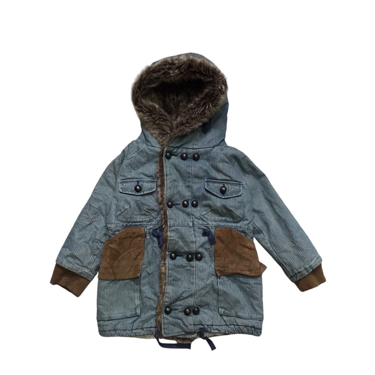 If Six Was Nine × Japanese Brand × Le Grande Bleu (L.G.B.) Tactical Pocket LGB If Six Was Nine CAT Hoodies Faux Fur Size XS / US 0-2 / IT 36-38 - 1 Thumbnail
