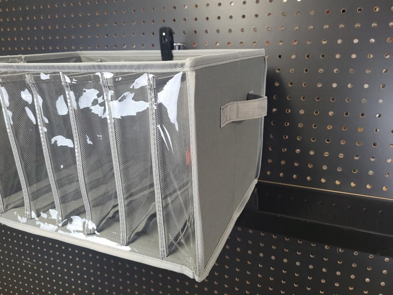 Genetic Manipulation Shinichiro Kuriya Durable 7-Grid Clothes Organizer with See-Through Mesh - New Size ONE SIZE - 2 Thumbnail