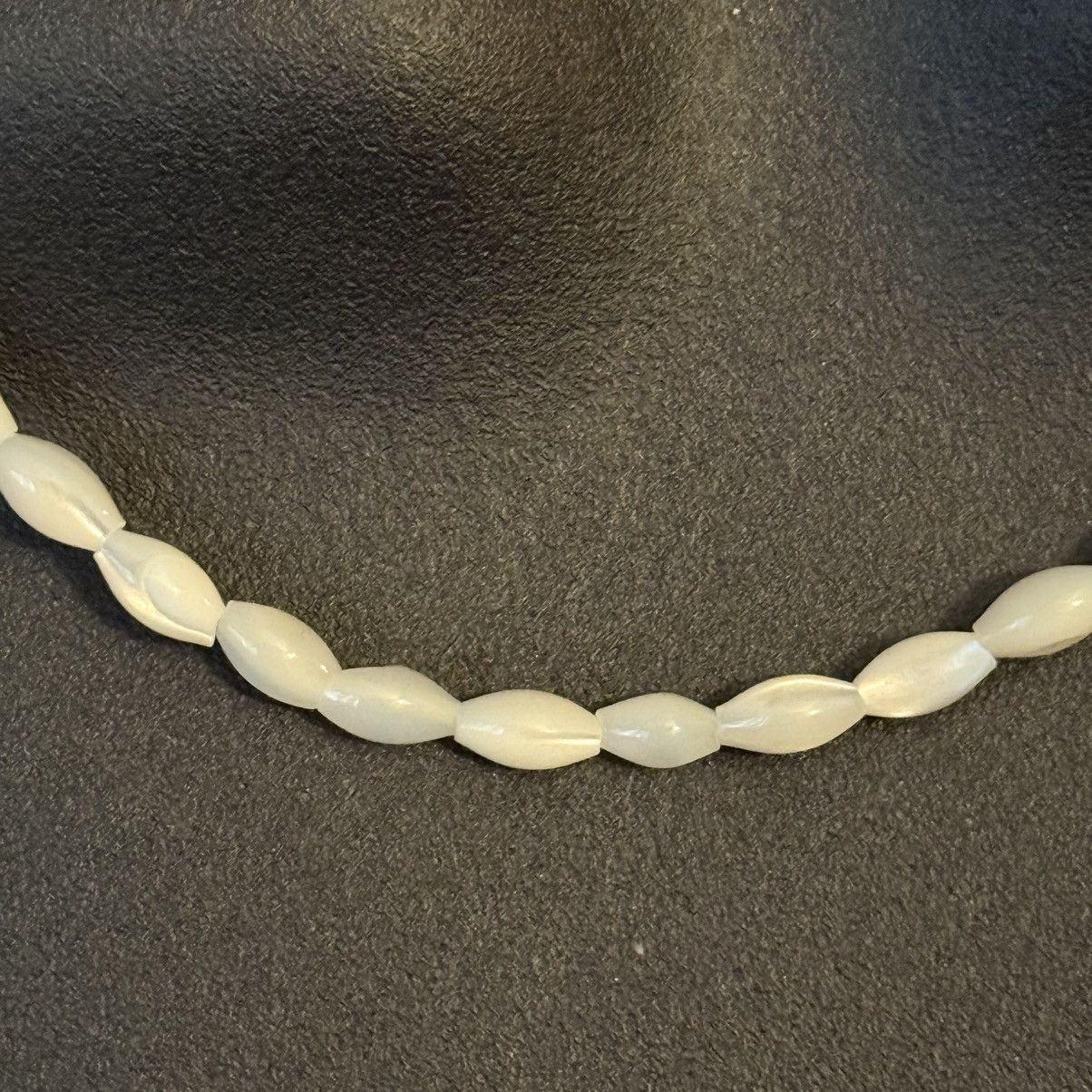 Vintage Vintage Mother of Pearl rice bead necklace and bracelet set Size ONE SIZE - 3 Thumbnail