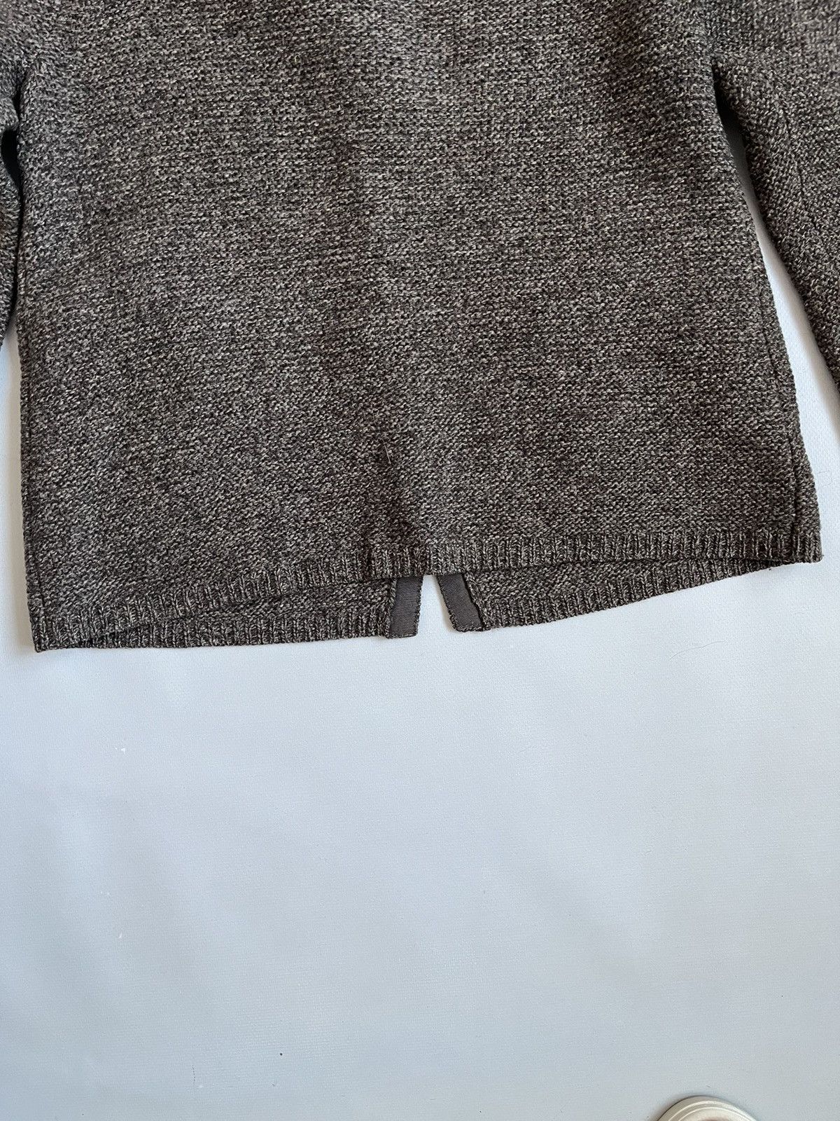 A.P.C. A.P.C. Rue Madame Paris Brown Cable Knit Wool Cardigan Size S / US 4 / IT 40 - 11 Thumbnail