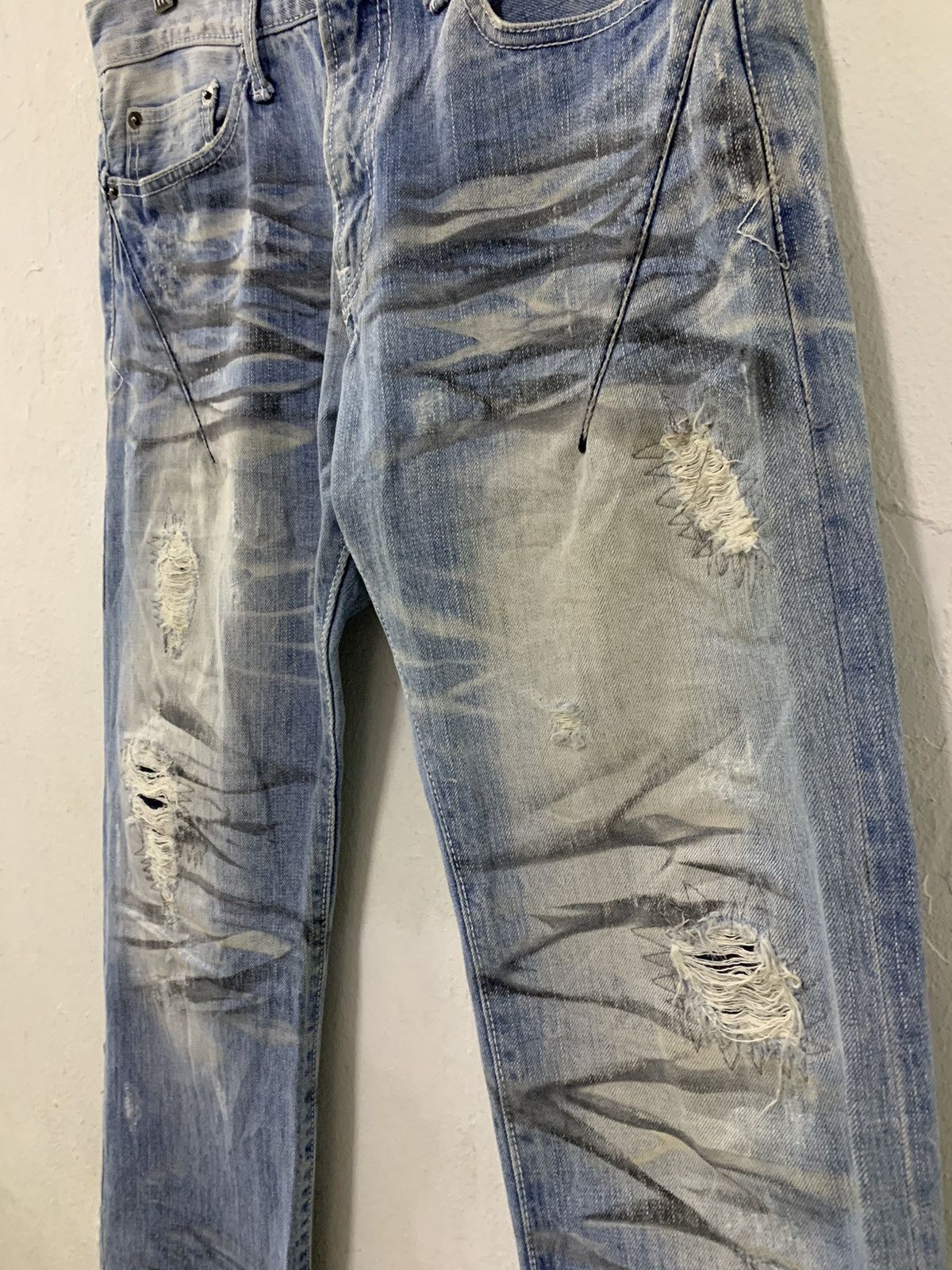 Semantic Design Distressed Denim
