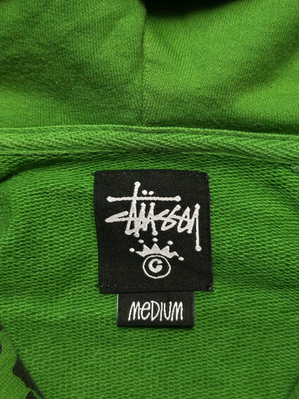 Stussy Vintage Stussy AOP Zip Hoodie Size US M / EU 48-50 / 2 - 3 Thumbnail