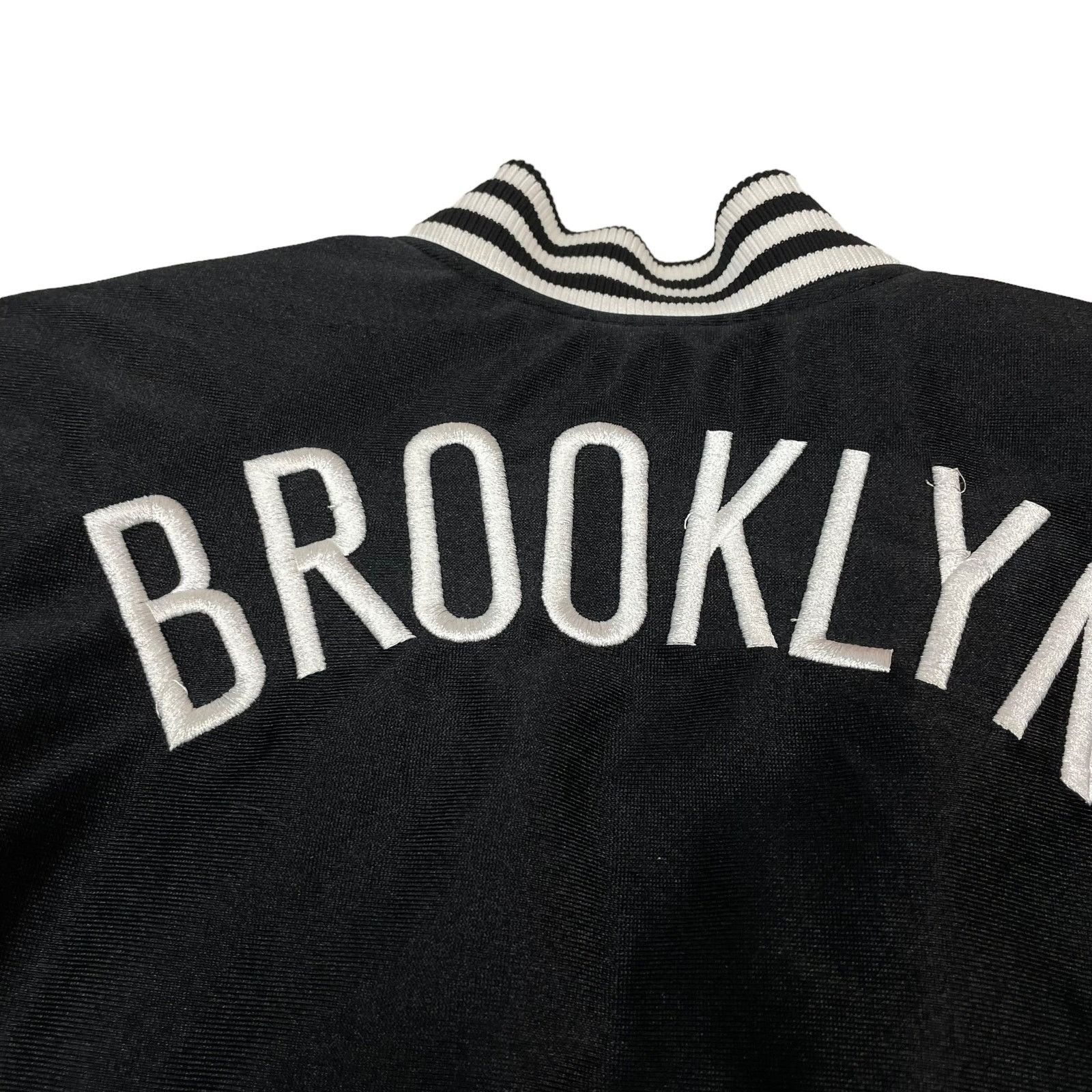 Adidas × NBA Adidas Men's Black Brooklyn Nets Basketball Team Jacket Size US S / EU 44-46 / 1 - 11 Thumbnail