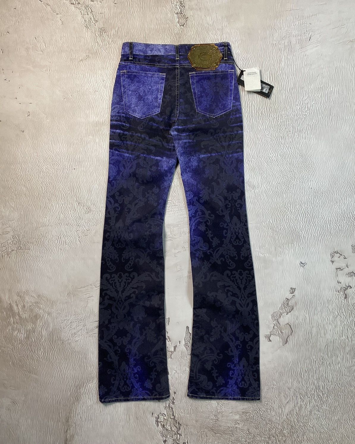 image of Avant Garde x Just Cavalli Vintage Just Cavalli Archive Very Figure Pants Trousers in Purple, Women