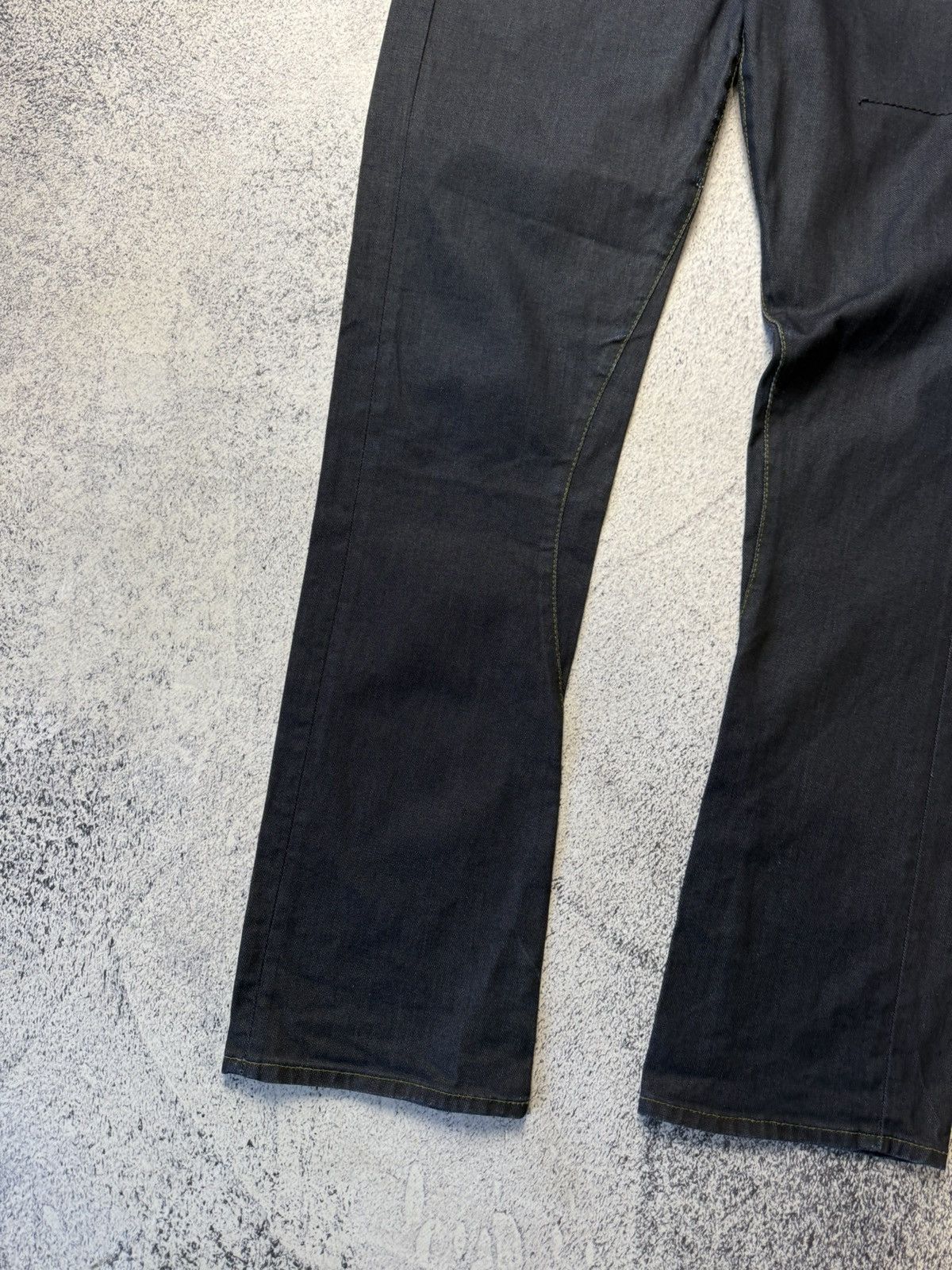 G-Star Vintage G Star Raw Denim Streetwear Jeans Japanese Y2K 30 Size US 31 - 6 Thumbnail