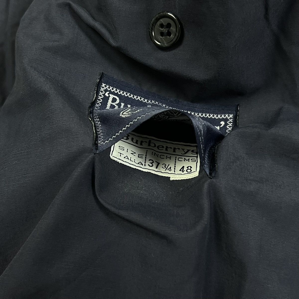 Burberry × Vintage Auth Vintage Burberrys Logo Cotton Jacket Men’s Size M-L Size US L / EU 52-54 / 3 - 20 Thumbnail