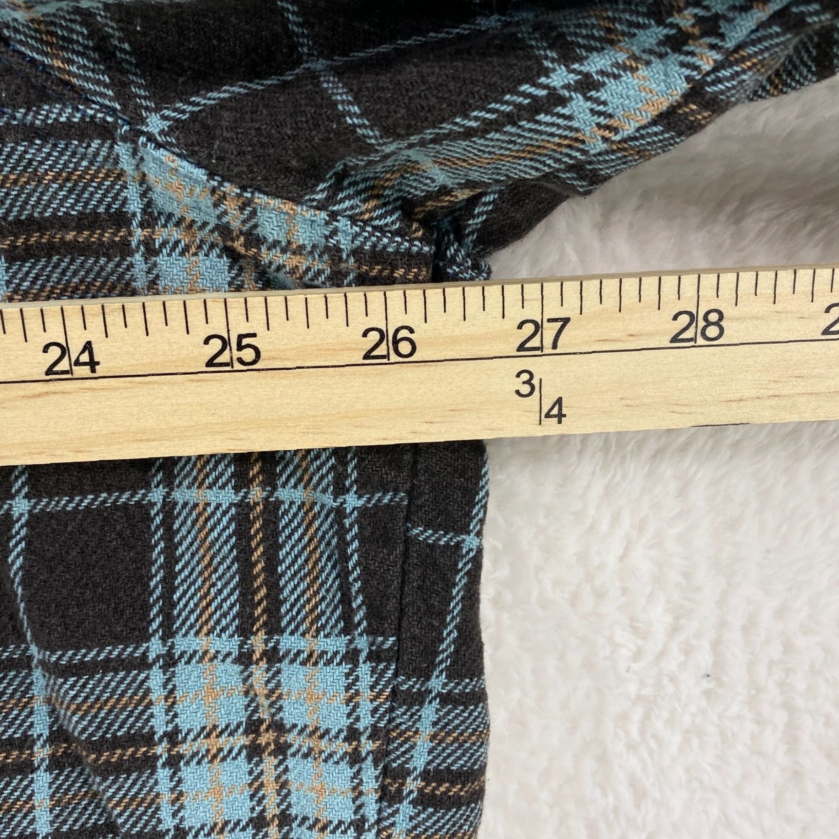 Wrangler VINTAGE Wrangler Cowboy Western Long Sleeve Pearl Snap Button Up Heavy Flannel Shirt XXL Size US XXL / EU 58 / 5 - 7 Thumbnail