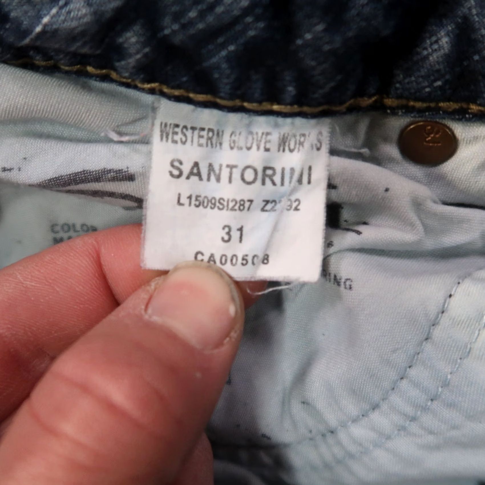 Silver Jeans Co. Silver Jeans Santorini Capri Jeans Women’s 31 Blue Stretch Denim Capris Slim 5-Pocket Distressed Medium Wash (Regular) Womens Menopause? Size 24" / US 00 / IT 34 - 4 Thumbnail