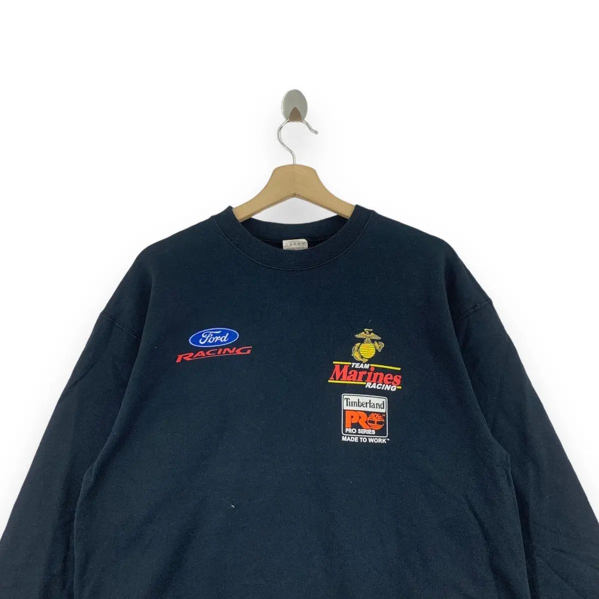 Vintage TEAM MARINES RACING Ford Nascar Champion