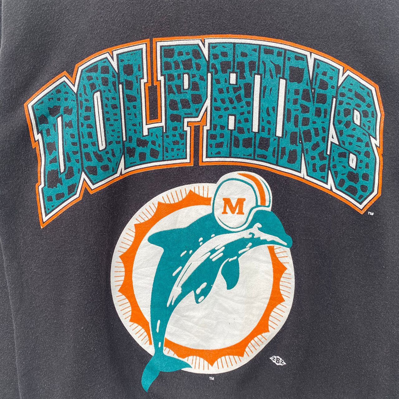 NFL VINTAGE MIAMI DOLPHINS NFL SWEATSHIRT MEDIUM PULLOVER Size US M / EU 48-50 / 2 - 4 Thumbnail