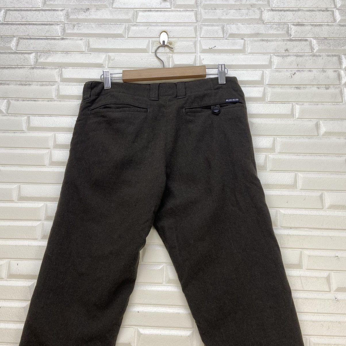 Blue Blue Japan Blue Blue Japan Made by Seilin Olive Green Casual Pants Size US 29 - 10 Thumbnail
