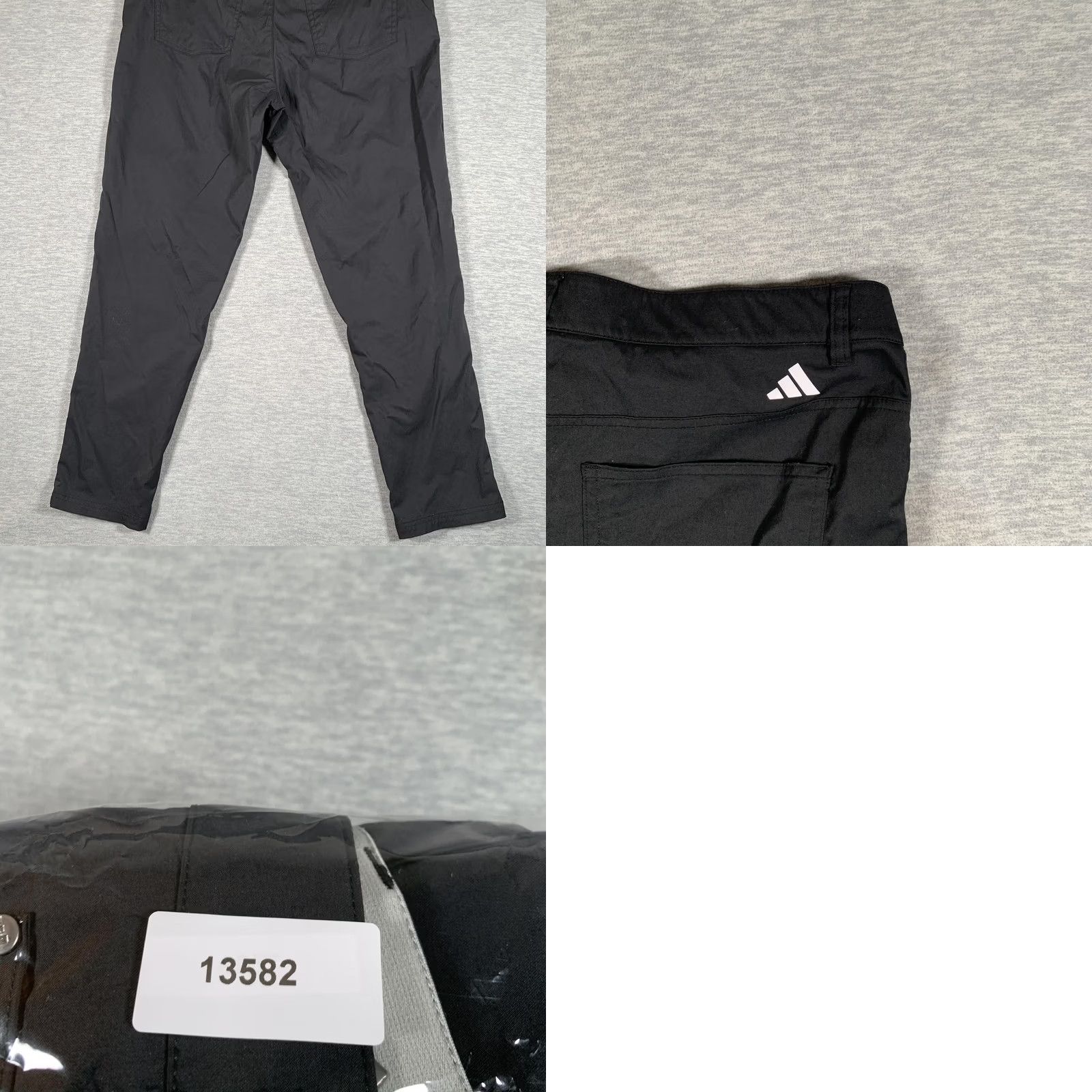 Adidas Adidas Golf Pants Mens 36x30 Black Stretch Khakis 5 Pocket Performance Size US 36 / EU 52 - 9 Thumbnail