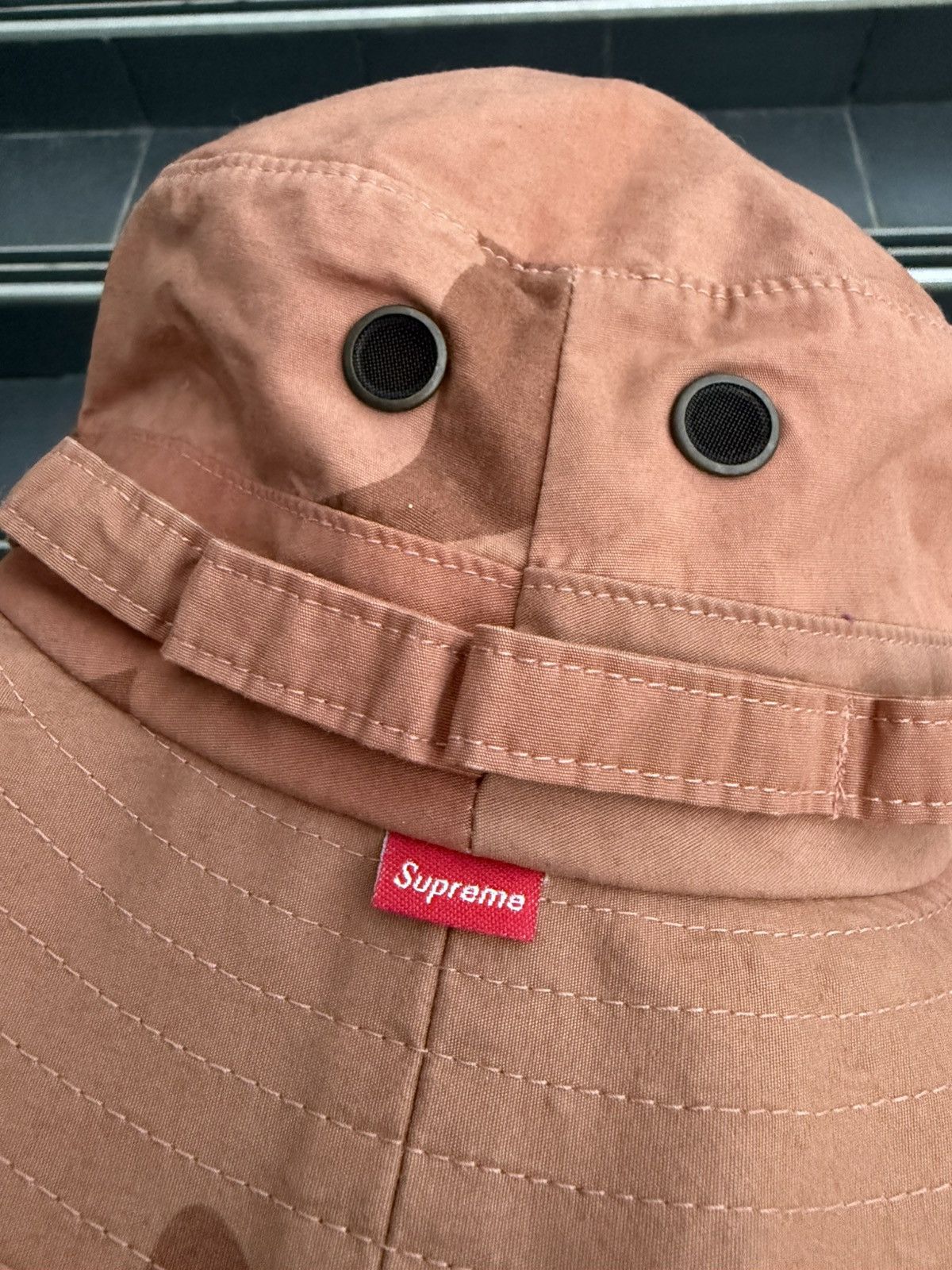 Stone Island × Supreme RARE🔥 Supreme Stone Island Camo Boonie Size ONE SIZE - 8 Thumbnail