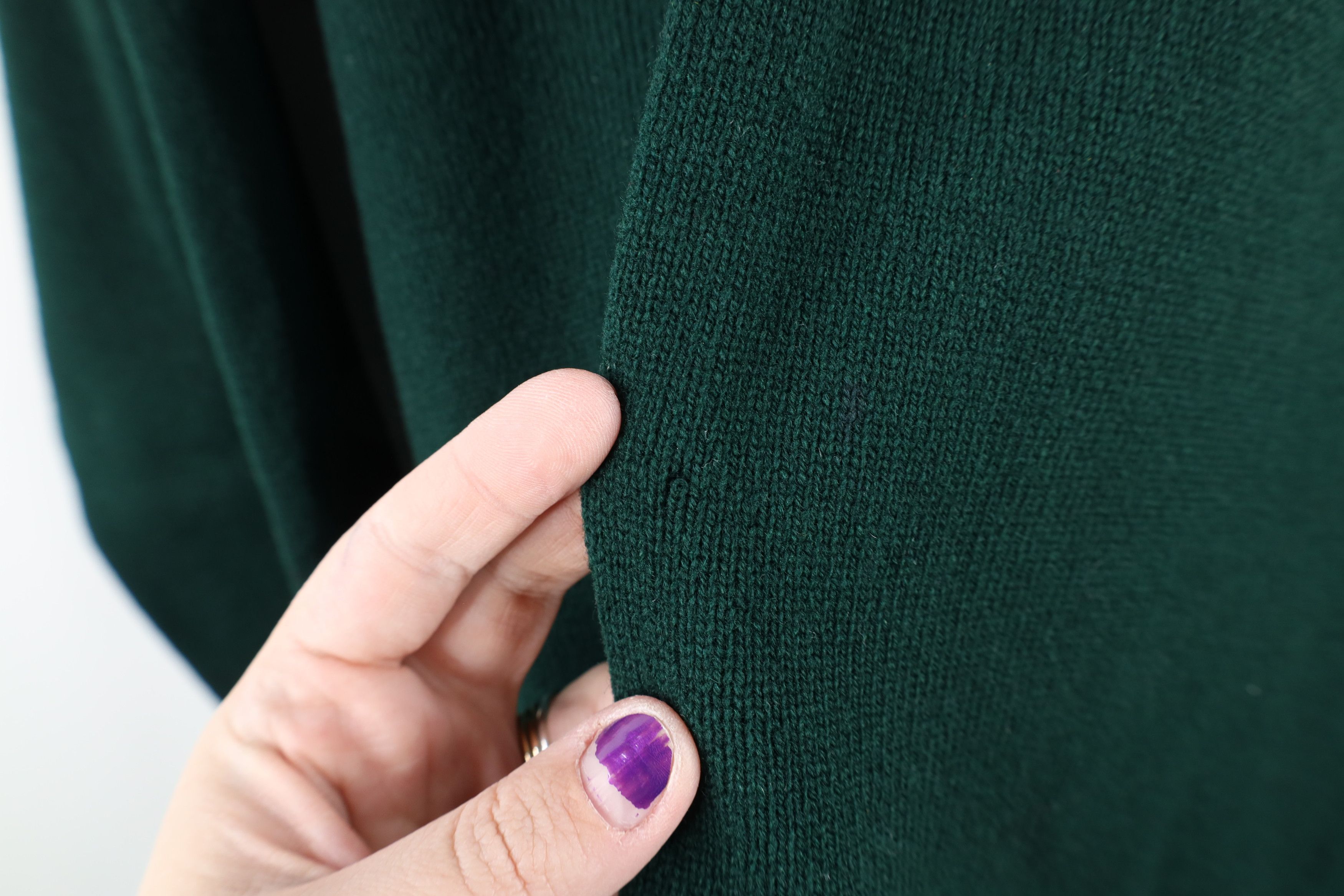 Polo Ralph Lauren Vintage 90s Ralph Lauren Knit Collared Sweater Green Size US XL / EU 56 / 4 - 5 Thumbnail