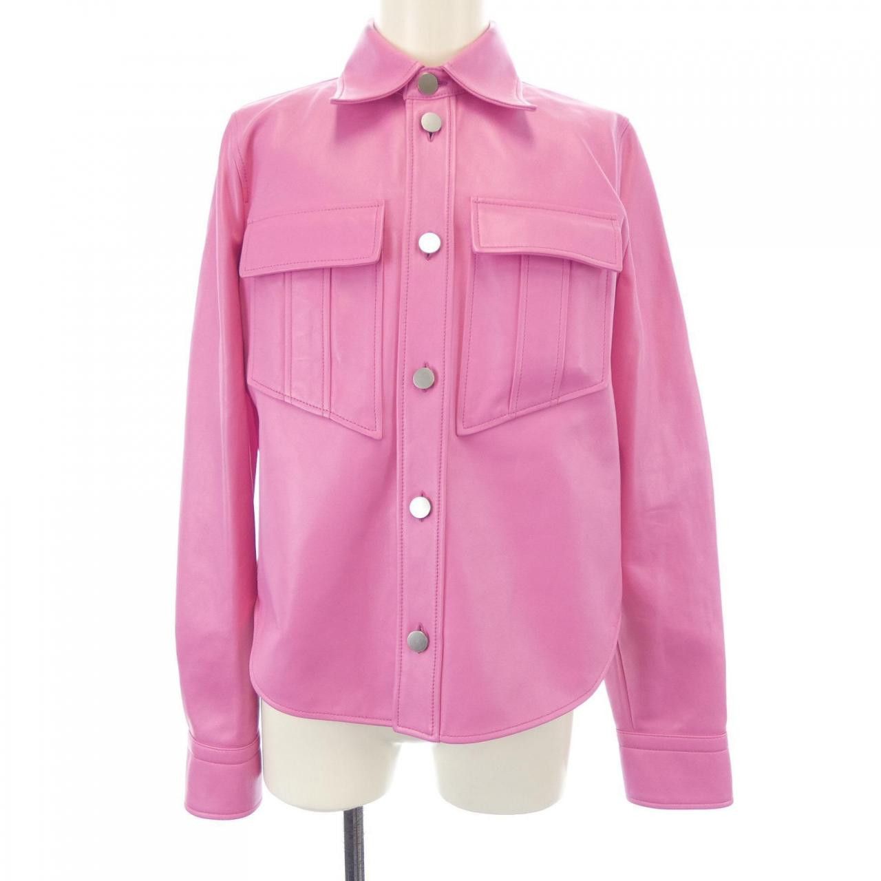 Bottega Veneta Bottega Veneta Bottega Veneta Leather Jacket Leather Outerwear 690073 DUTY FREE for USA Size ONE SIZE - 1 Thumbnail