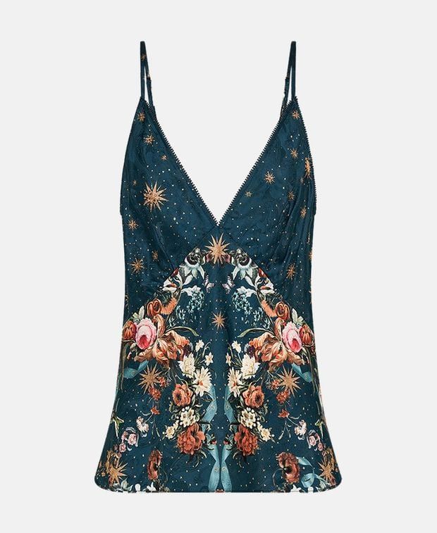 CAMILLA Silk-blend top Size M / US 6-8 / IT 42-44 - 1 Thumbnail