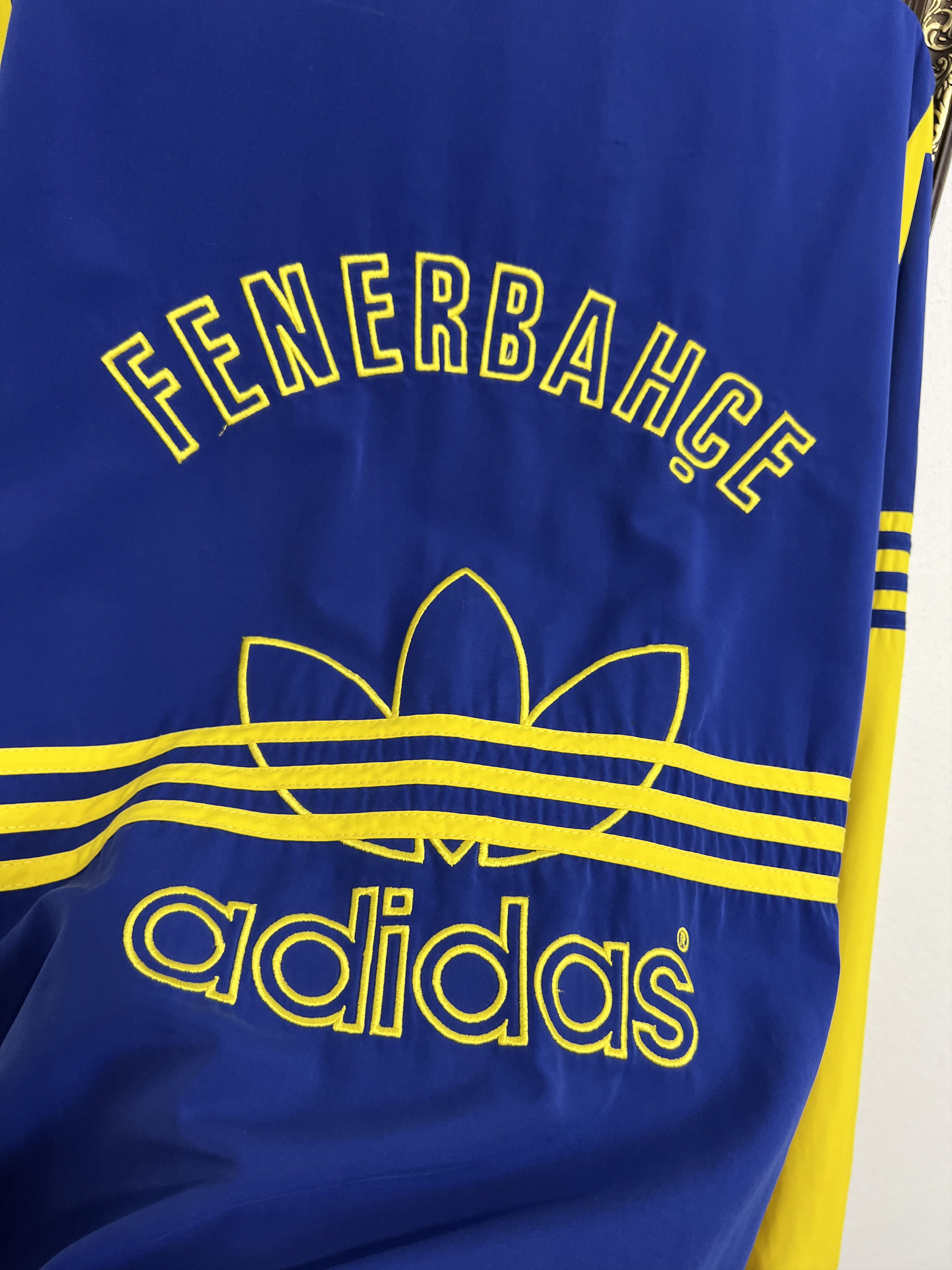 Adidas Vintage 90's Fenerbahce Football Jacket Soccer Track Top Size US XL / EU 56 / 4 - 12 Thumbnail