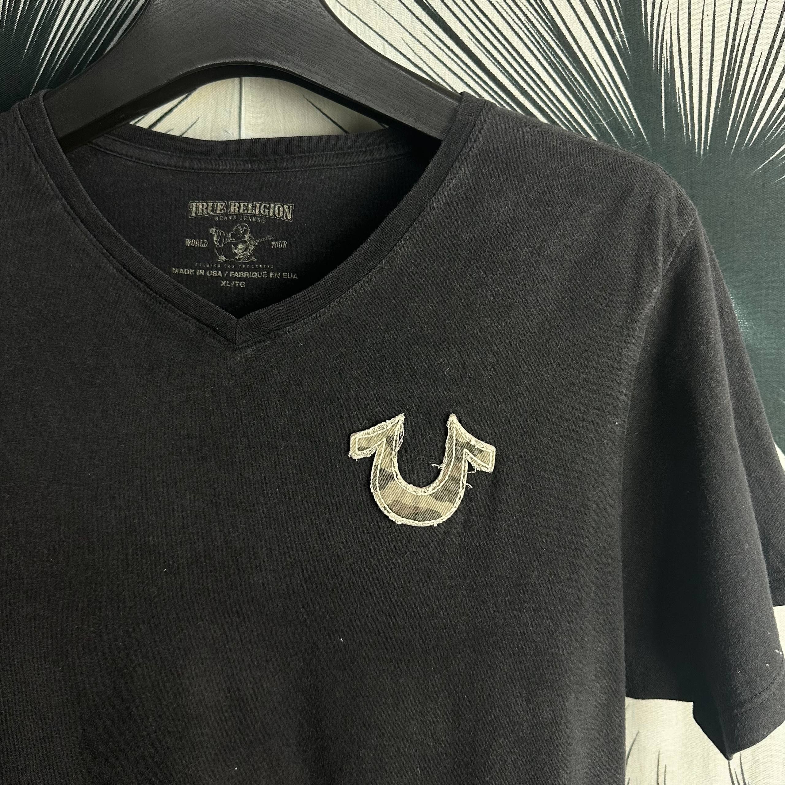 True Religion True Religion Horseshoe Buddha Logo T-Shirt Size US L / EU 52-54 / 3 - 5 Thumbnail