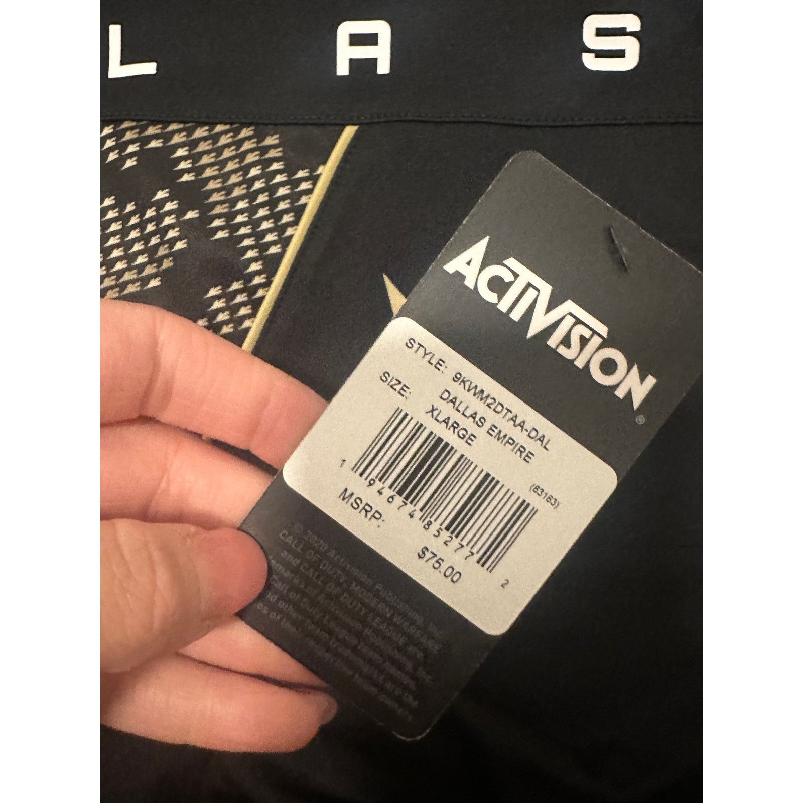 Other UK Activision Crew Neck Call of Duty League Short Sleeve Jersey Size US XL / EU 56 / 4 - 7 Thumbnail