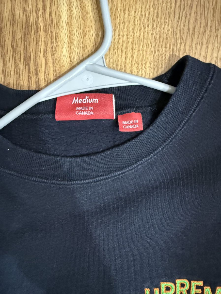Supreme Supreme Crewneck Size US M / EU 48-50 / 2 - 2 Thumbnail