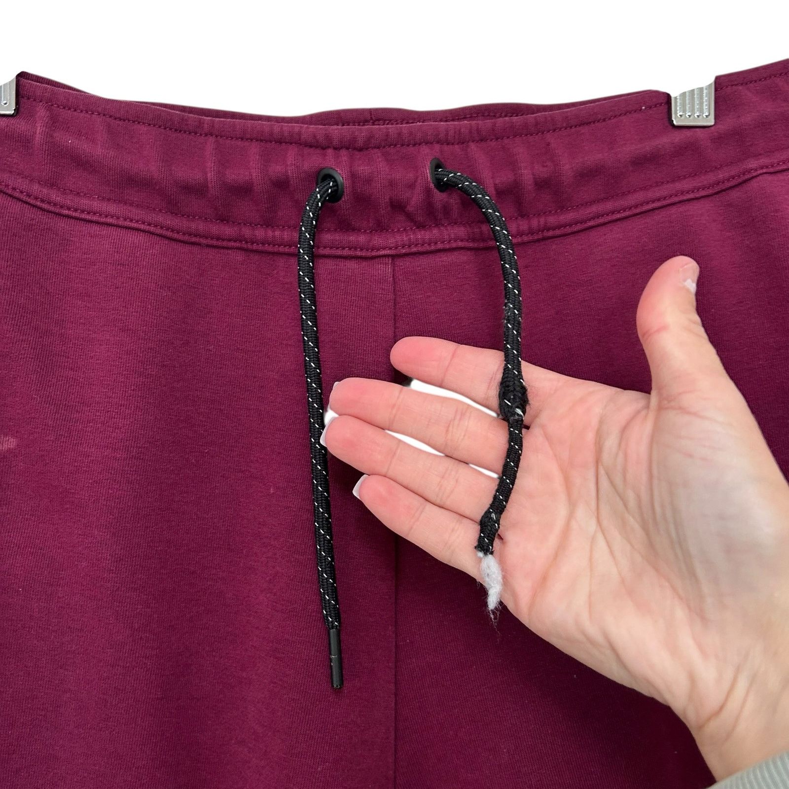 Nike Nike Tech Maroon Fleece Joggers Sweatpants Sz M Size US 30 / EU 46 - 2 Thumbnail