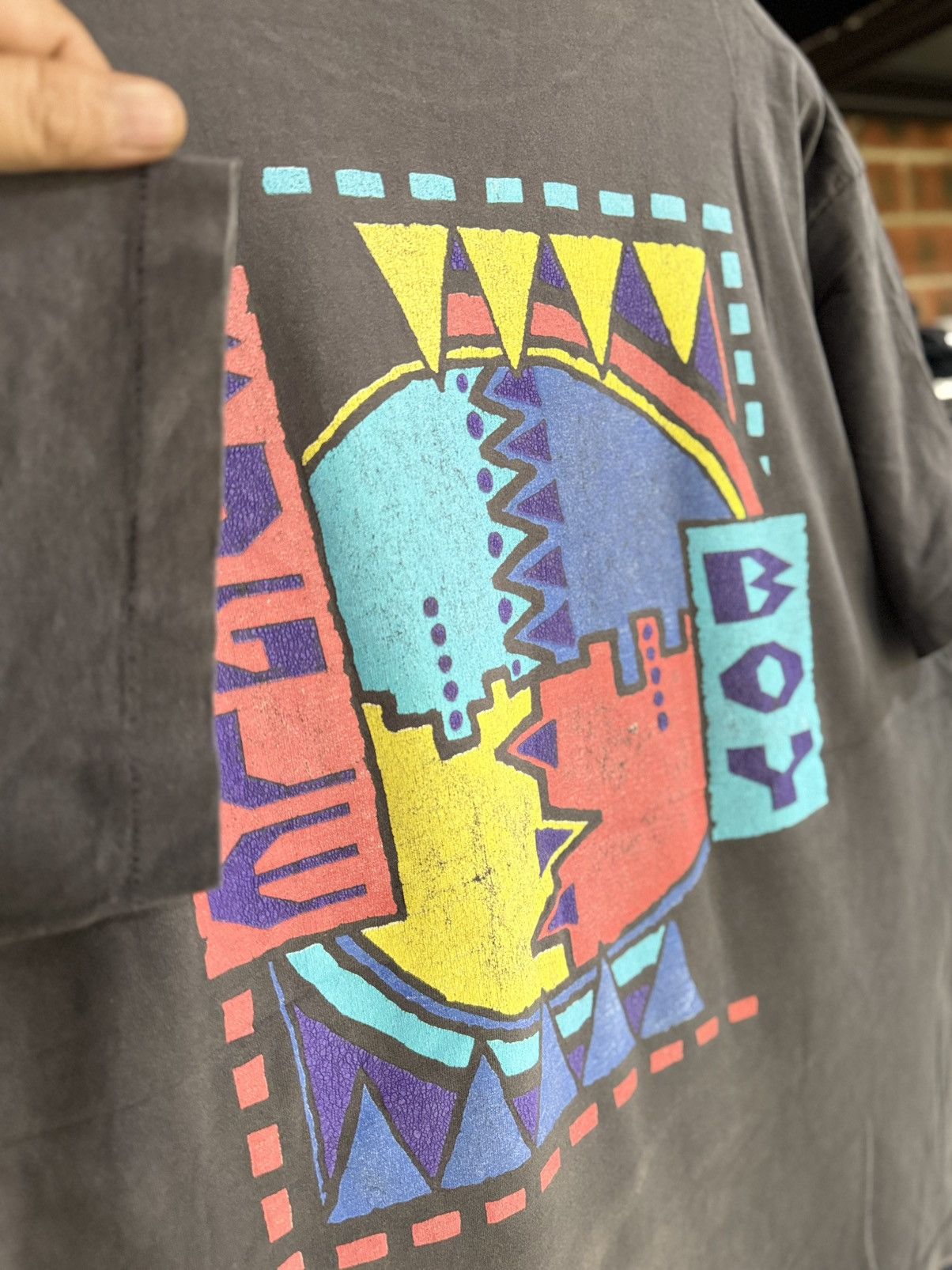 Bugle Boy Thrashed Vintage 90s Bugle Boy Industries Sun Faded Grunge Size US L / EU 52-54 / 3 - 6 Thumbnail