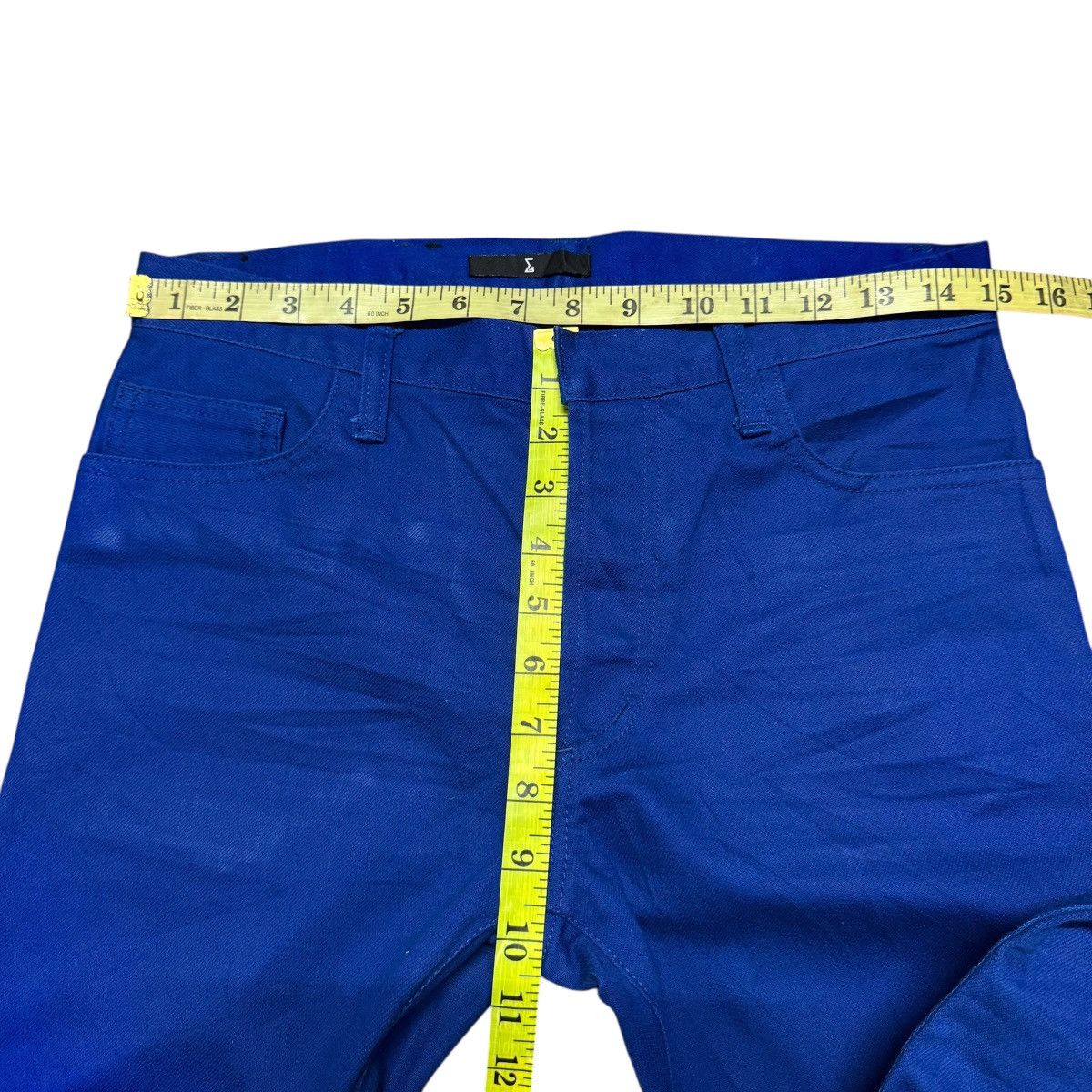 READYMADE S'exprimer Royal Blue Denim Jeans By YUTA READYMADE Size US 29 - 20 Thumbnail