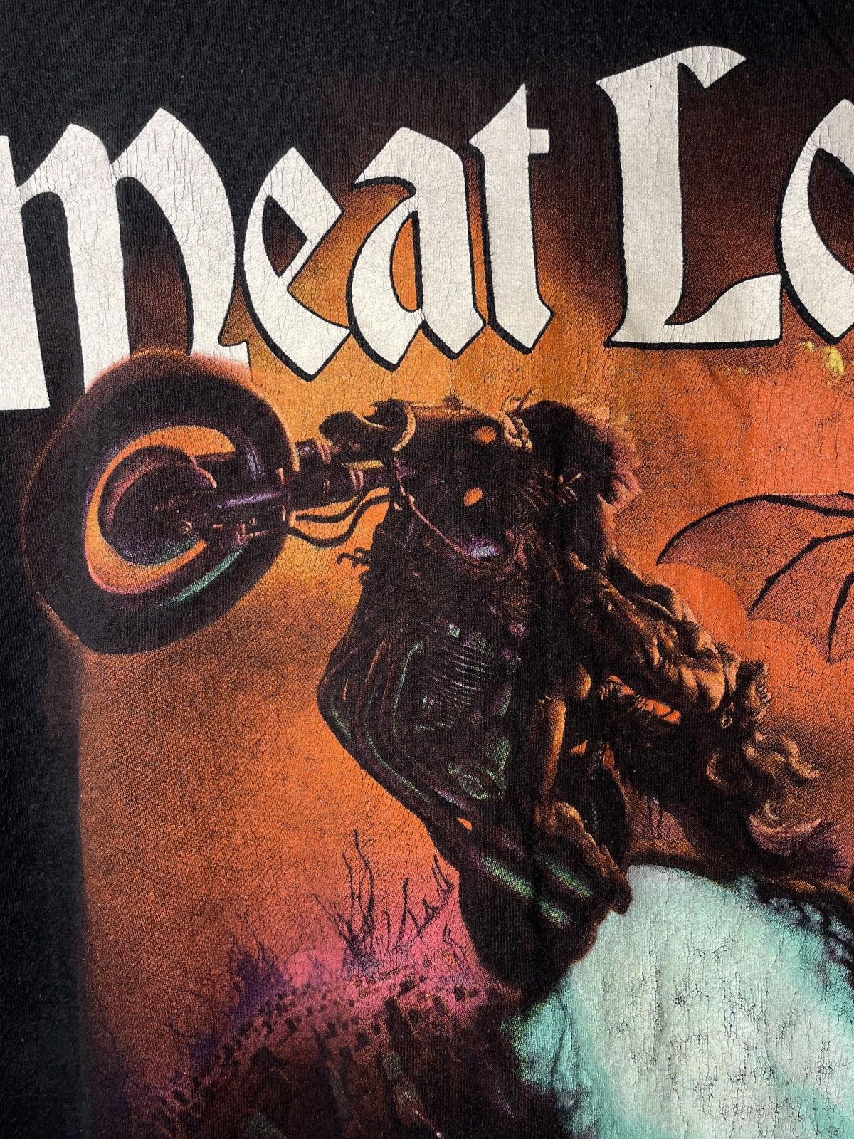Band Tees Vintage Meat Loaf T Shirt 2002 Tour Tee Shirt Band Hype Y2K Size US L / EU 52-54 / 3 - 4 Thumbnail