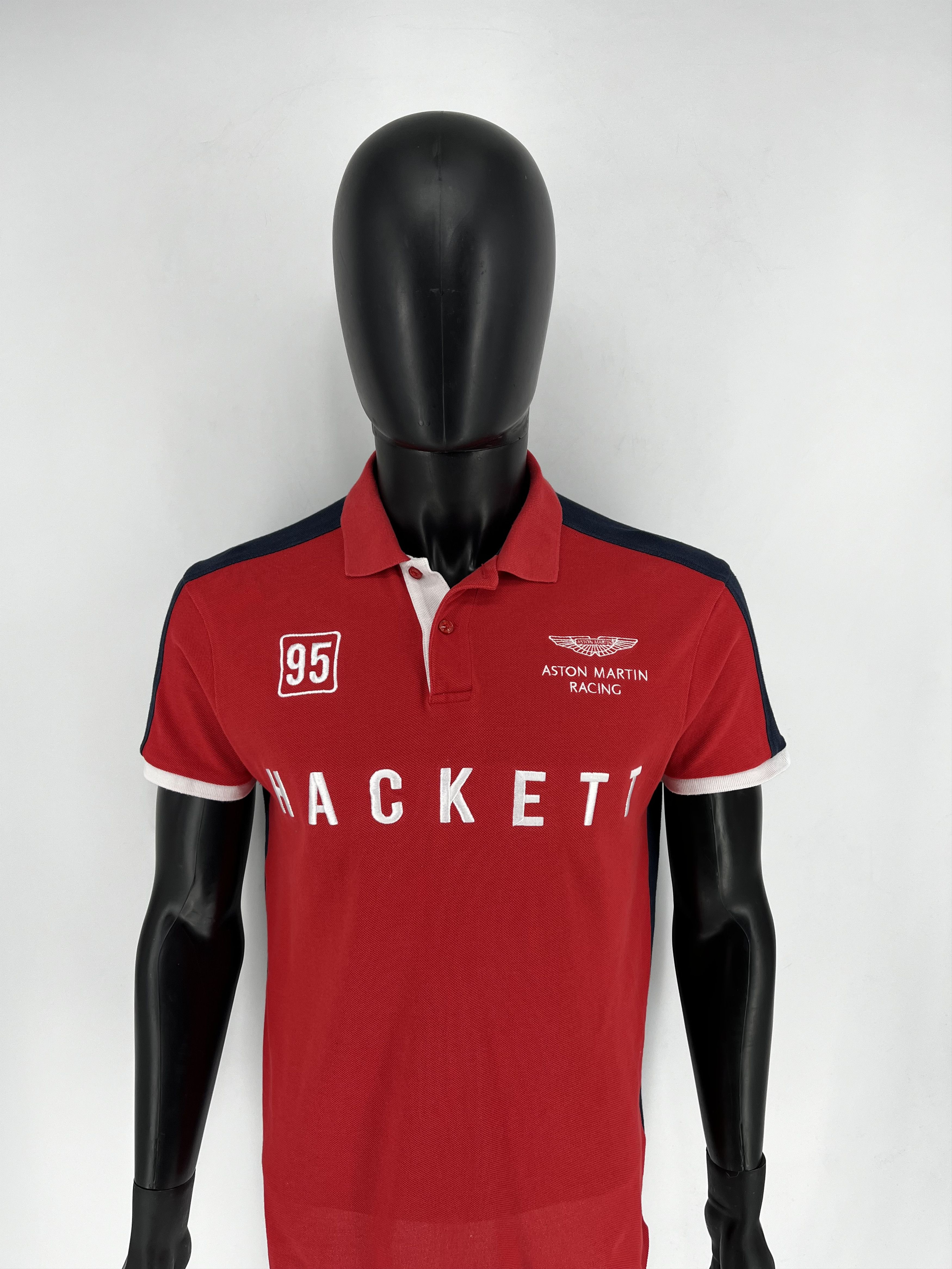 Hackett Hackett Aston Martin Vintage Mens Racing Polo Shirt Size M Size US M / EU 48-50 / 2 - 5 Thumbnail