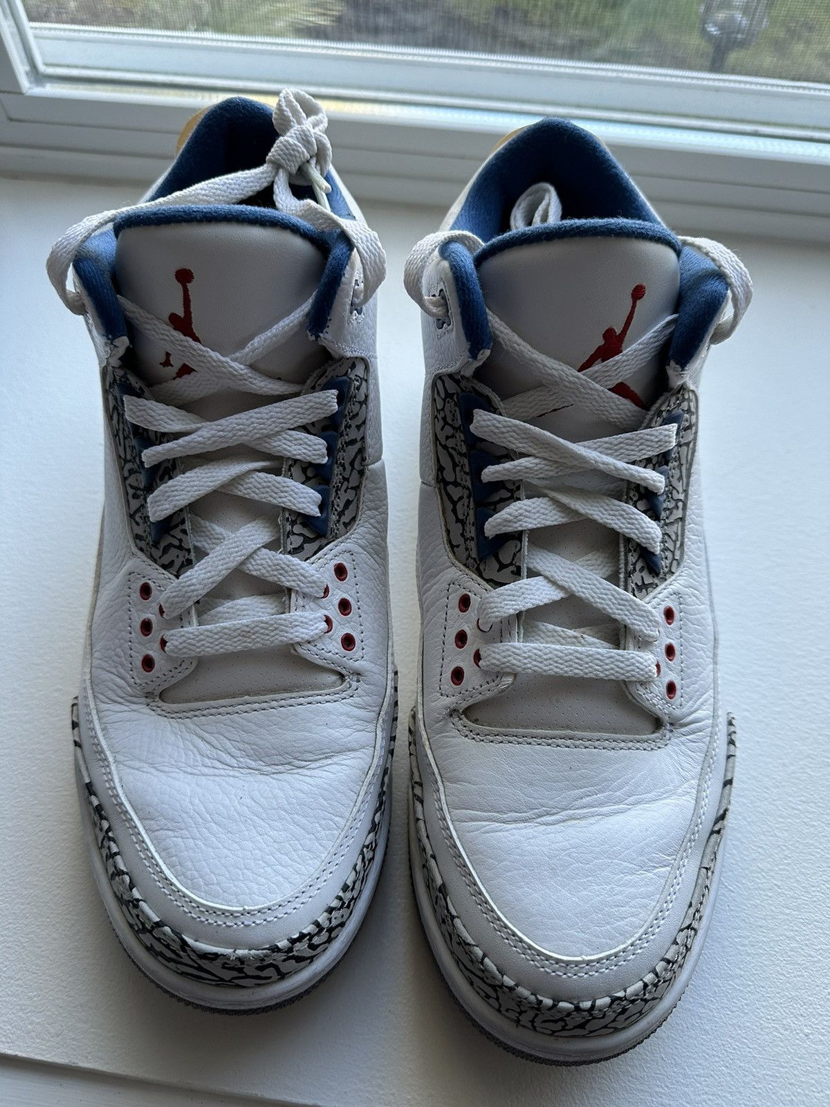 Jordan Brand × Nike Jordan 3 “True Blue” Size US 10.5 / EU 43-44 - 3 Thumbnail