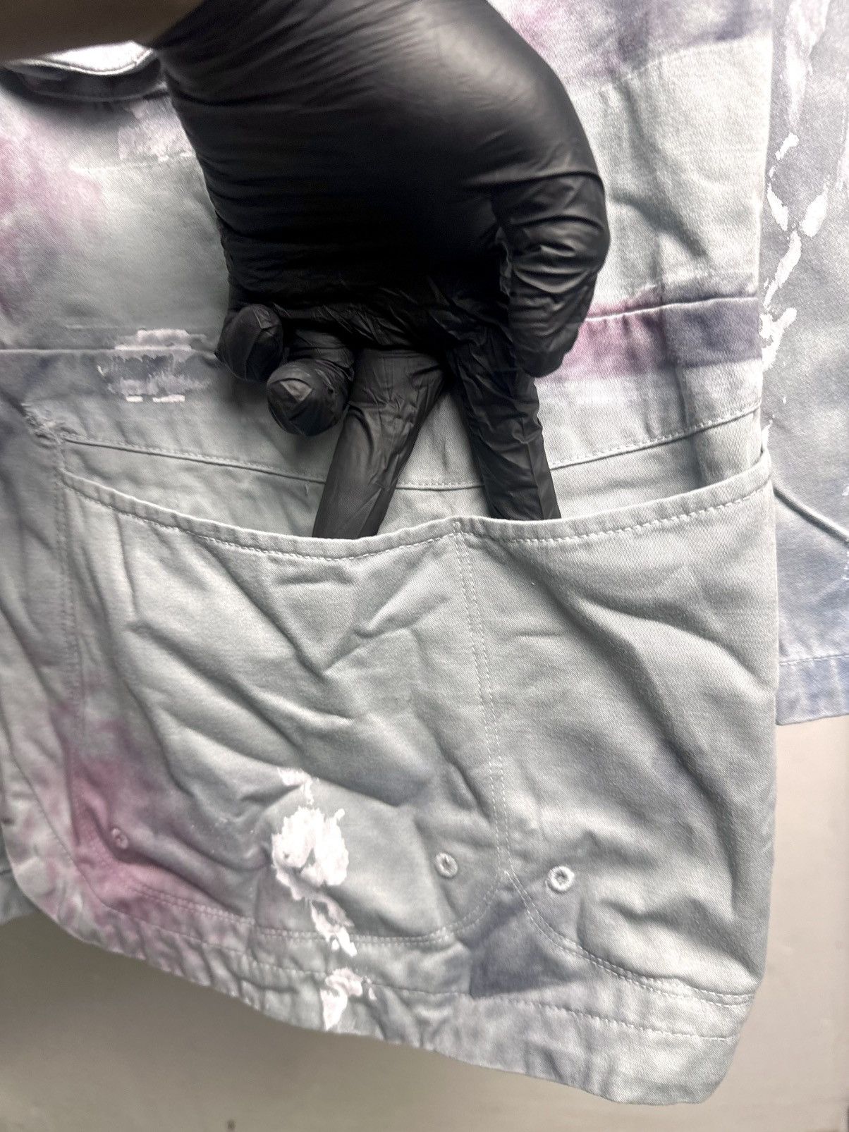 Acne Studios Acne Studios Paint Splatter Utility Jacket Size US M / EU 48-50 / 2 - 6 Thumbnail