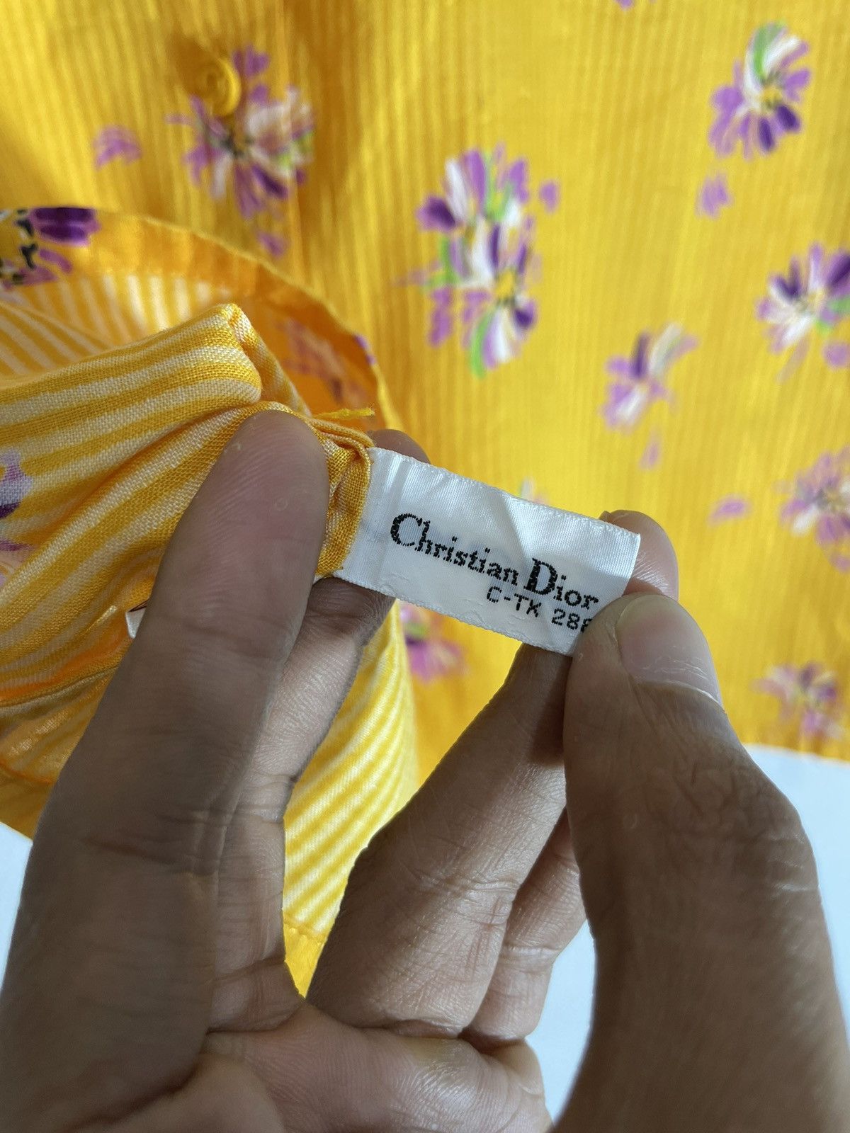 Christian Dior Monsieur CD Flower Shirt Pret a porter Size US XS / EU 42 / 0 - 5 Thumbnail